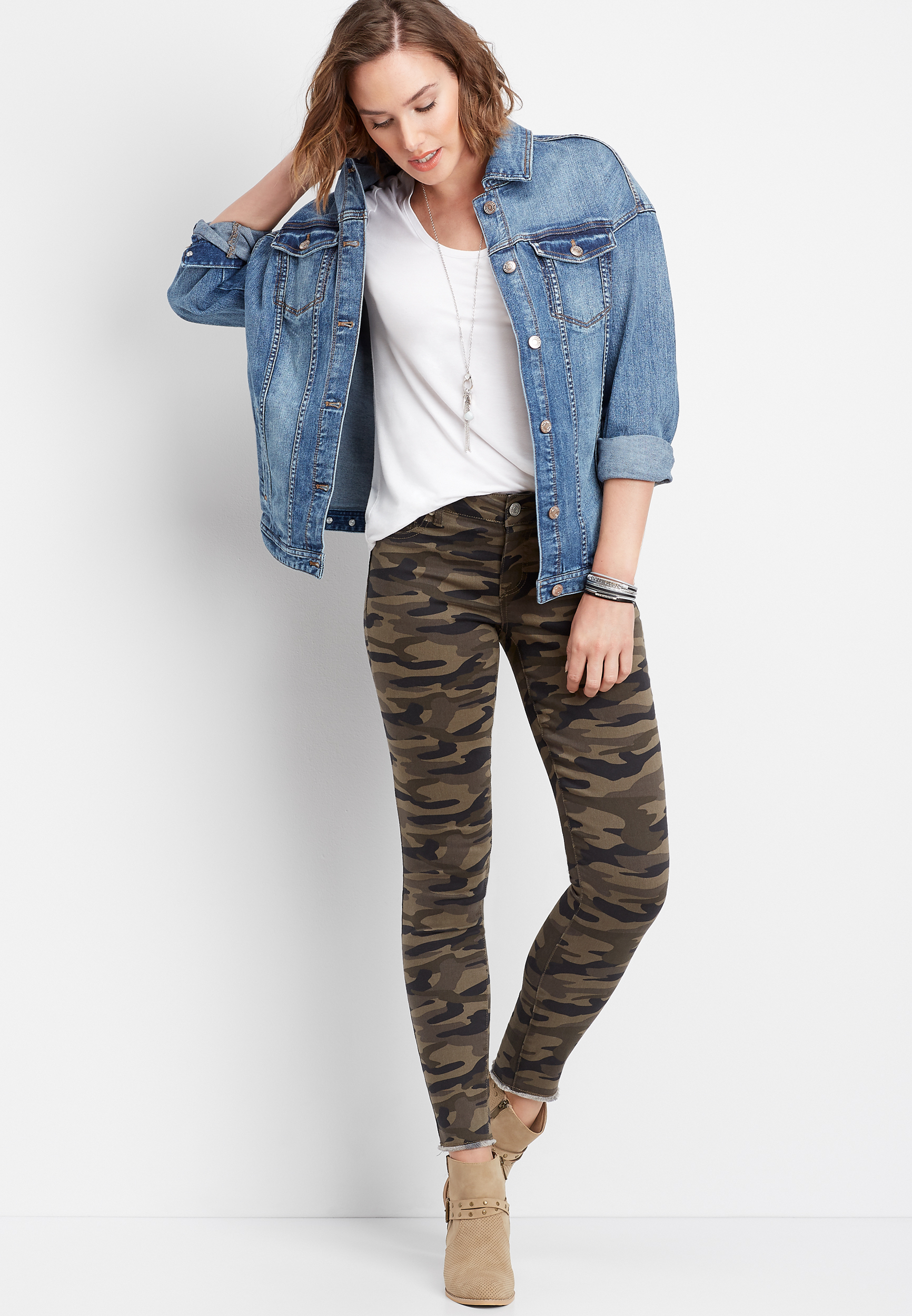 camo jeggings