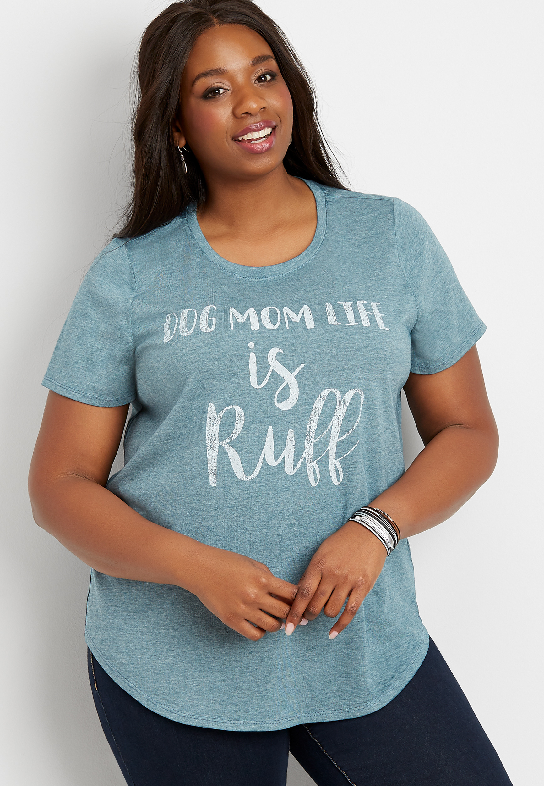 plus size dog mom sweatshirt