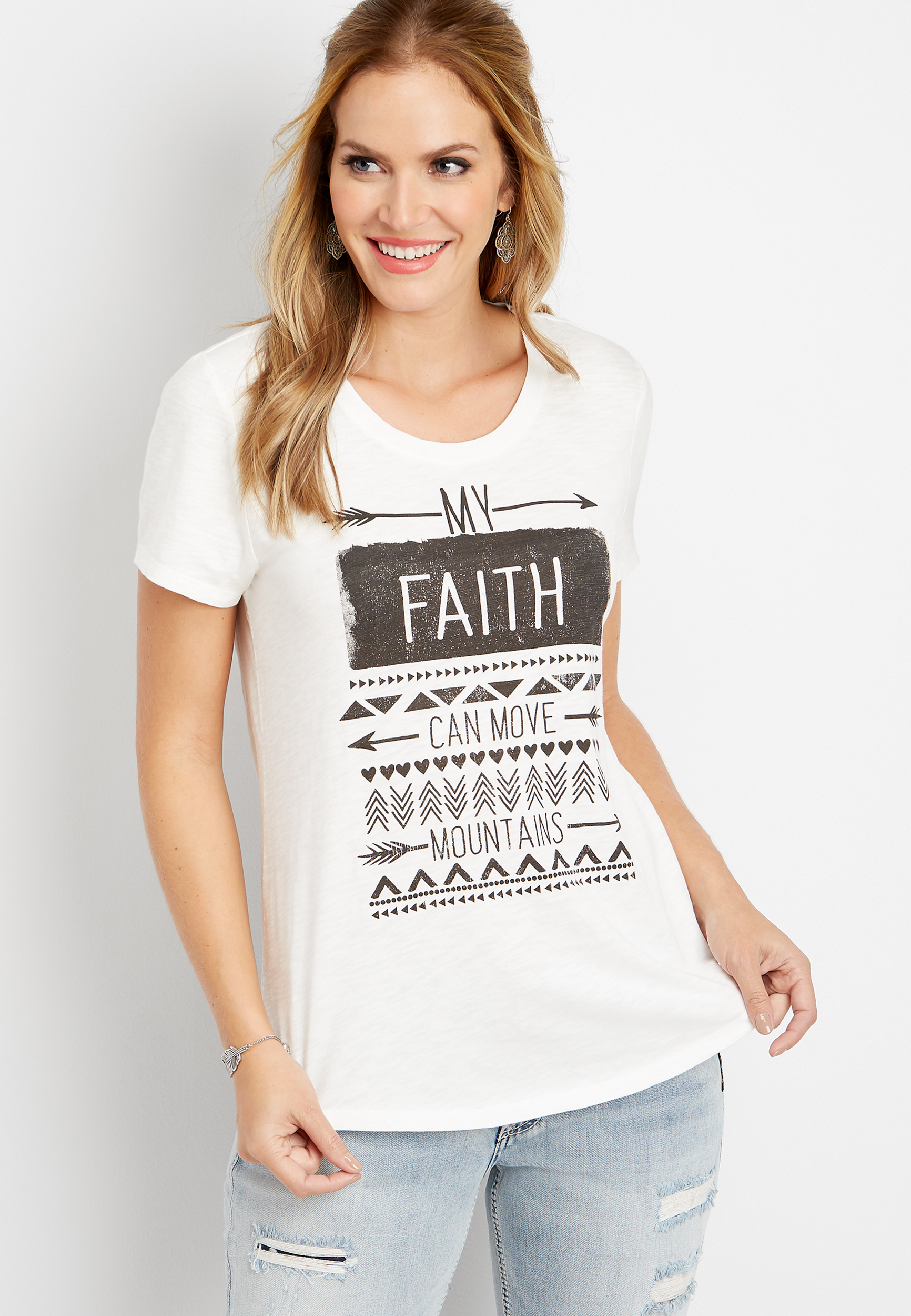 maurices faith shirt