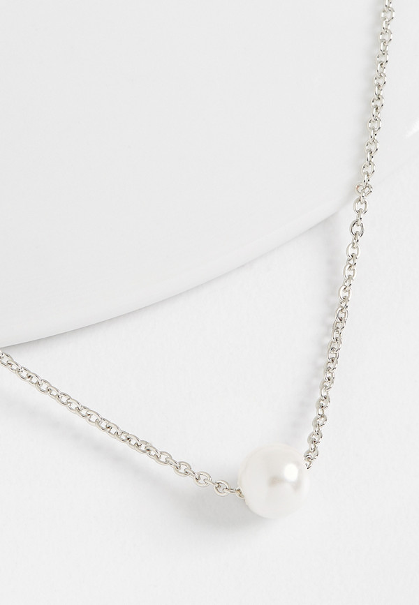 dainty pearl necklace | maurices