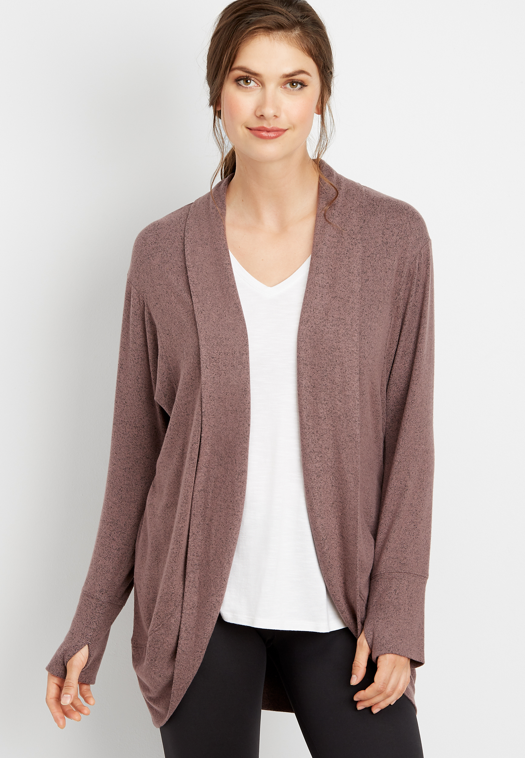 cocoon long sleeve cardigan | maurices