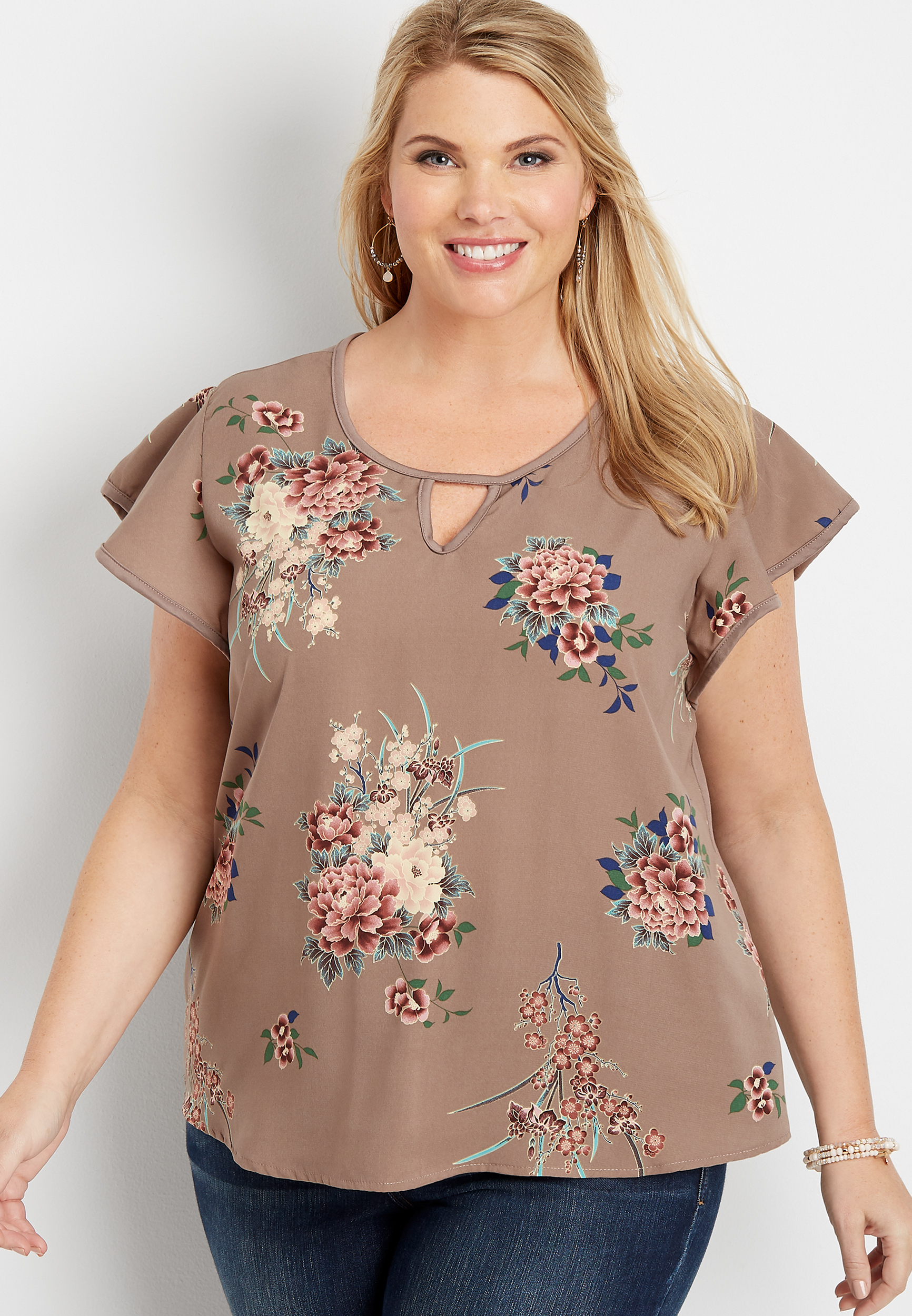 maurices plus size blouses