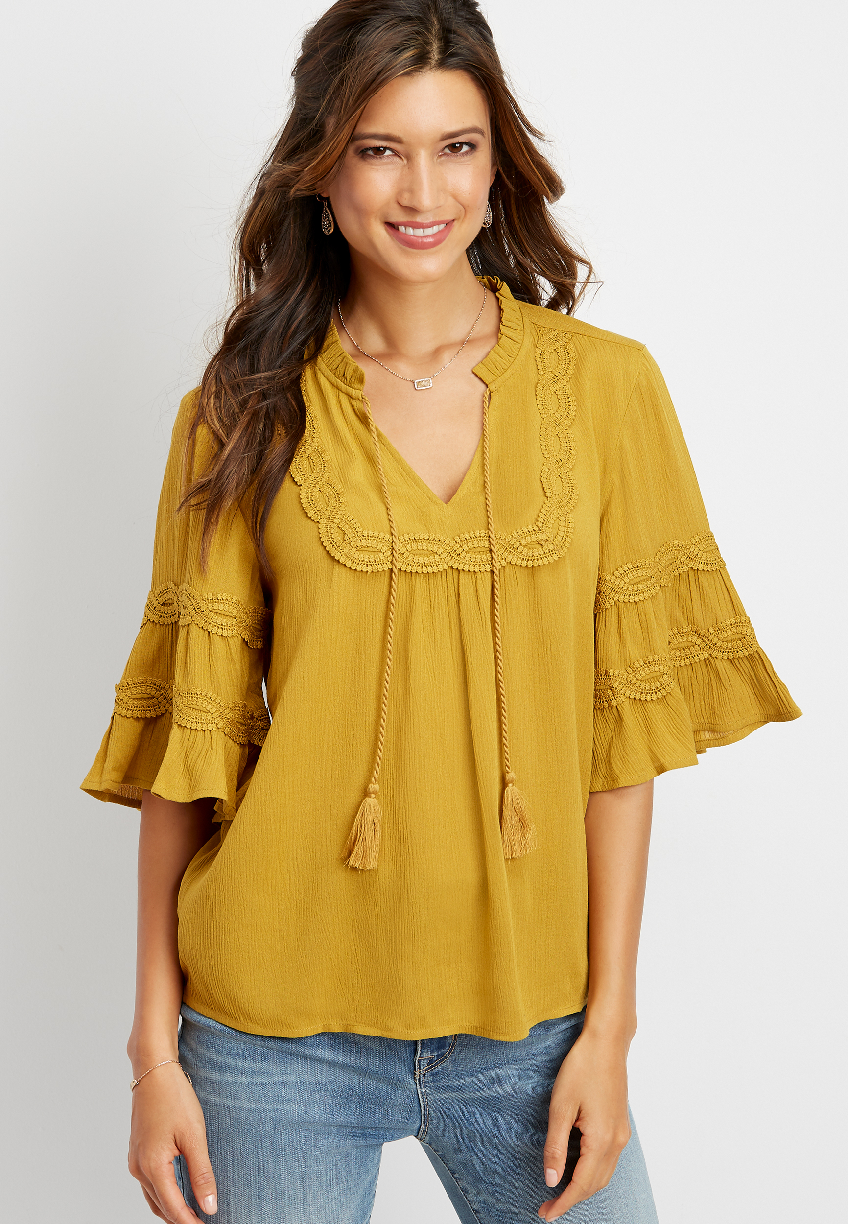 maurices crochet top