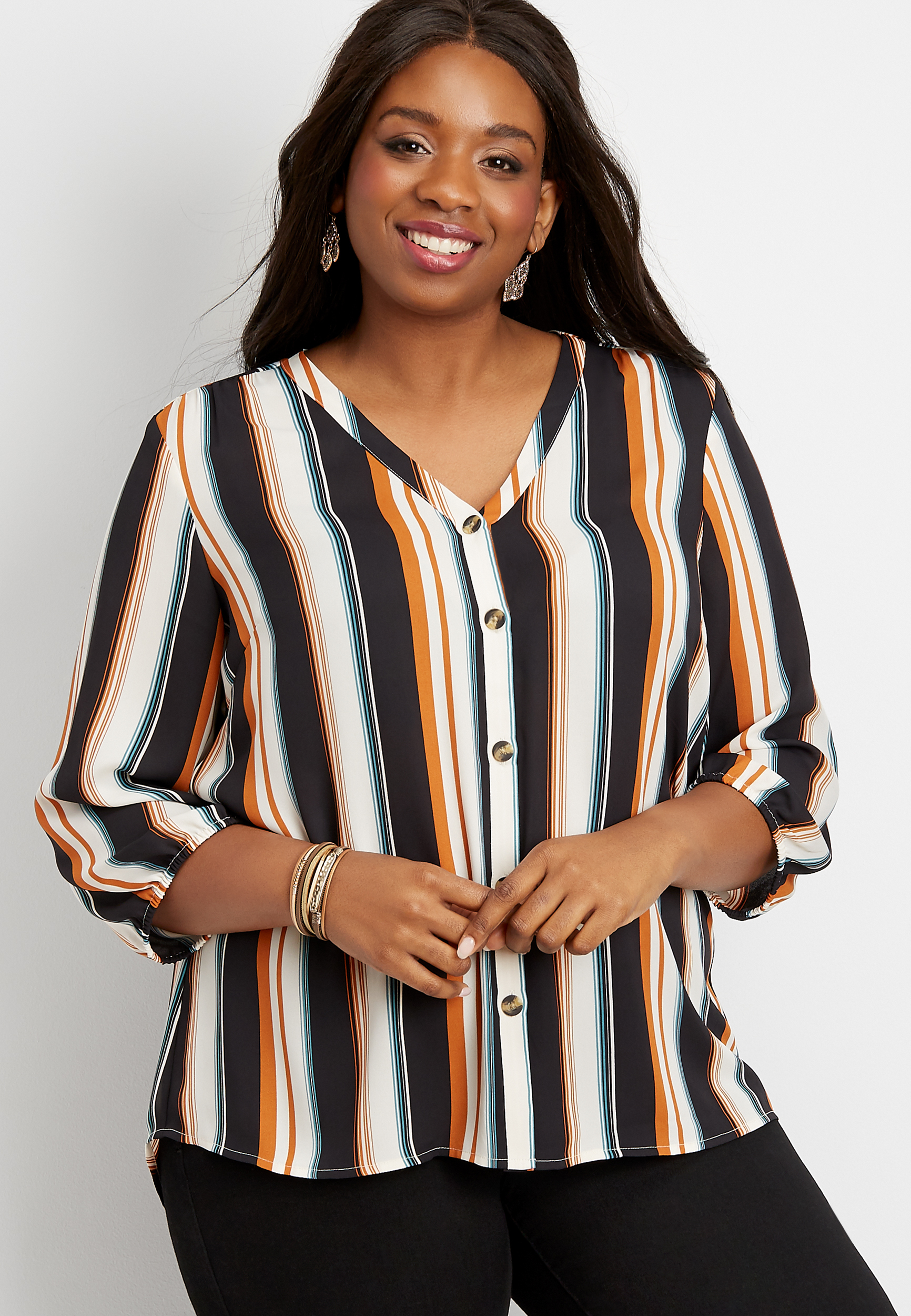 burlington plus size blouses