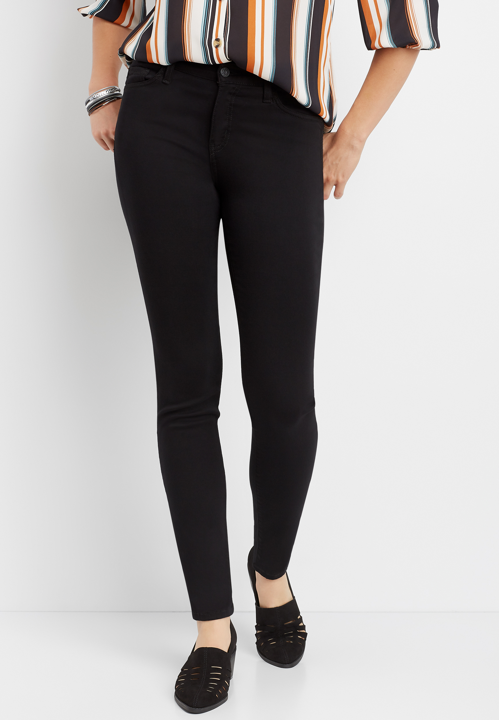maurices colored skinny jeans