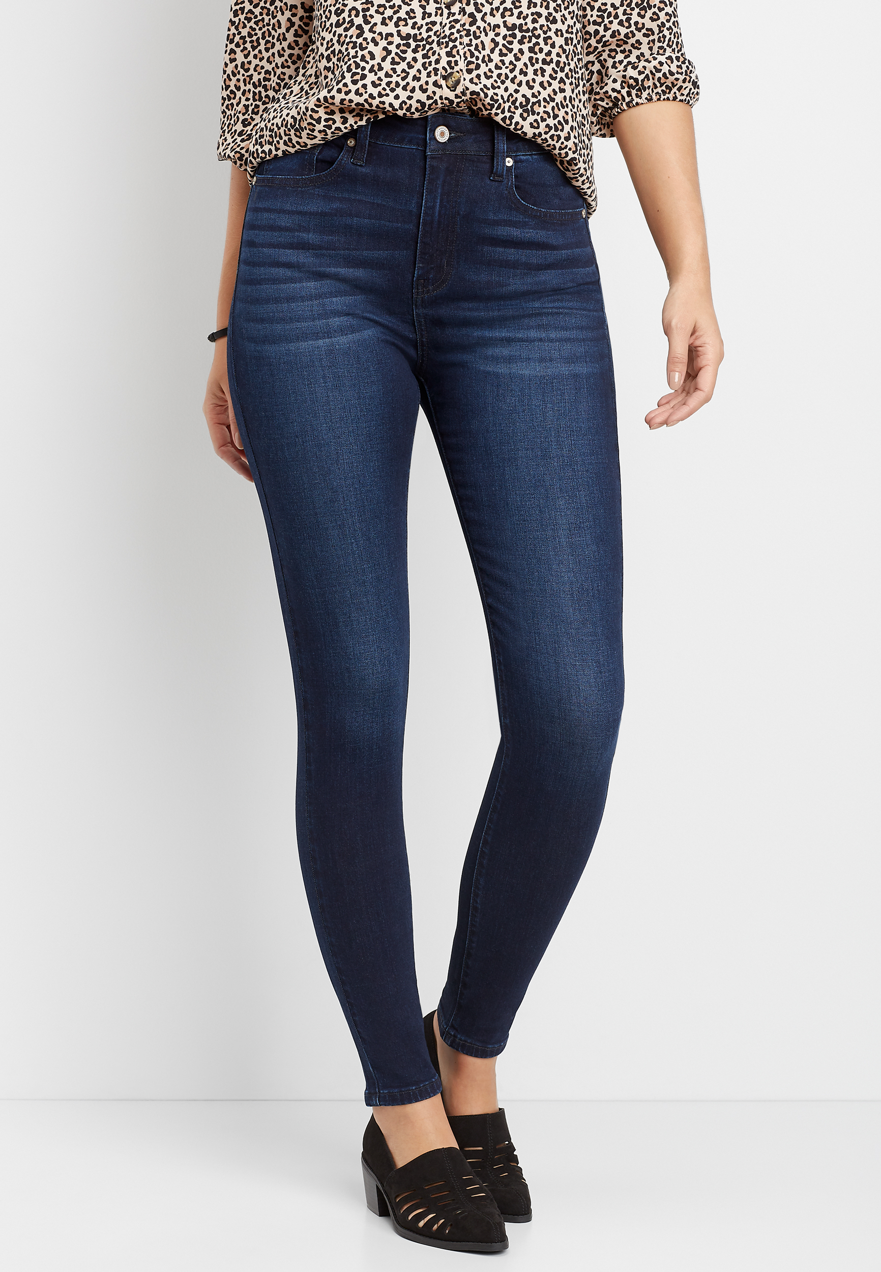 KanCan™ High Rise Dark Wash Skinny Jean | maurices