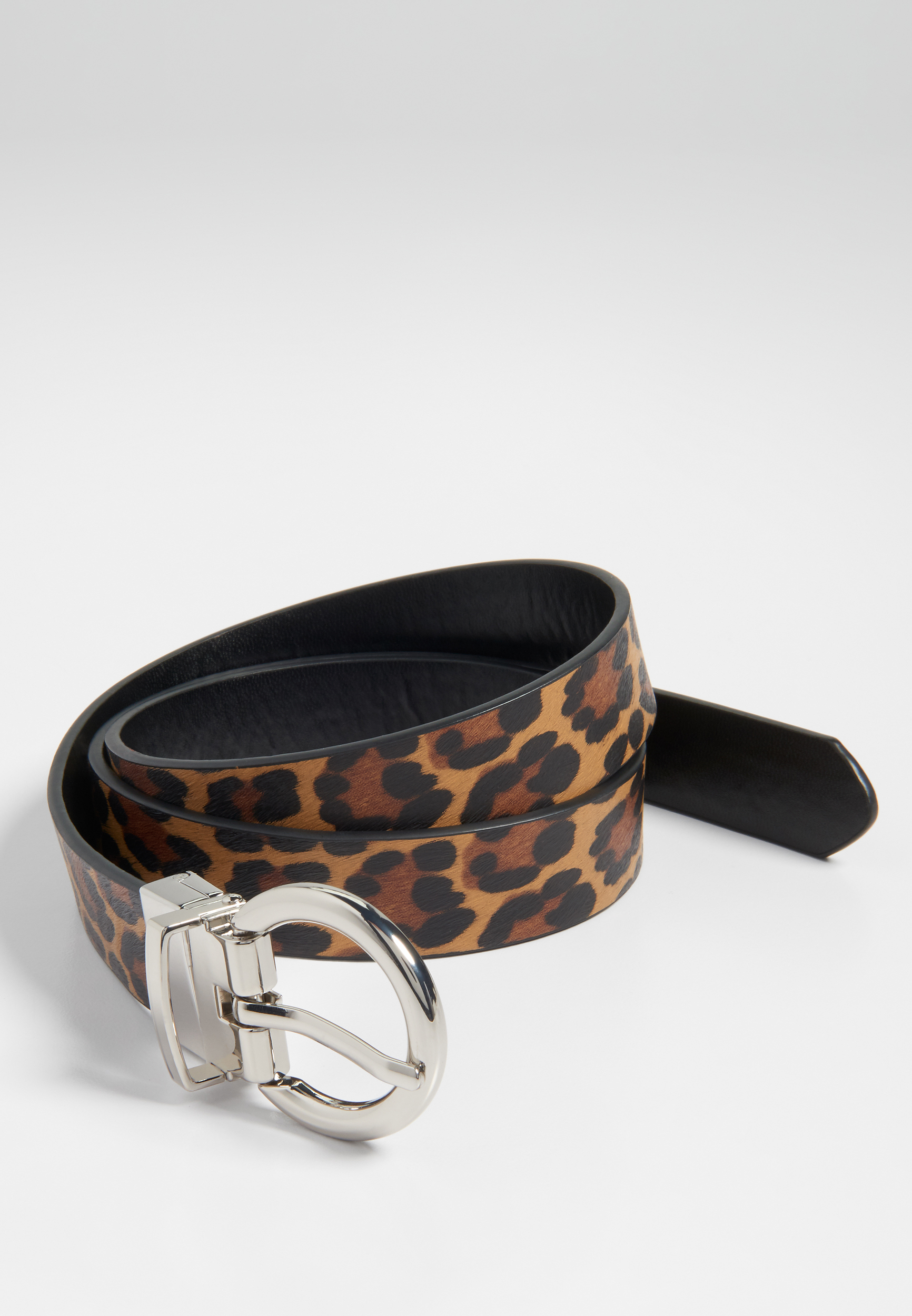 The Mossie Leopard Concho Belt