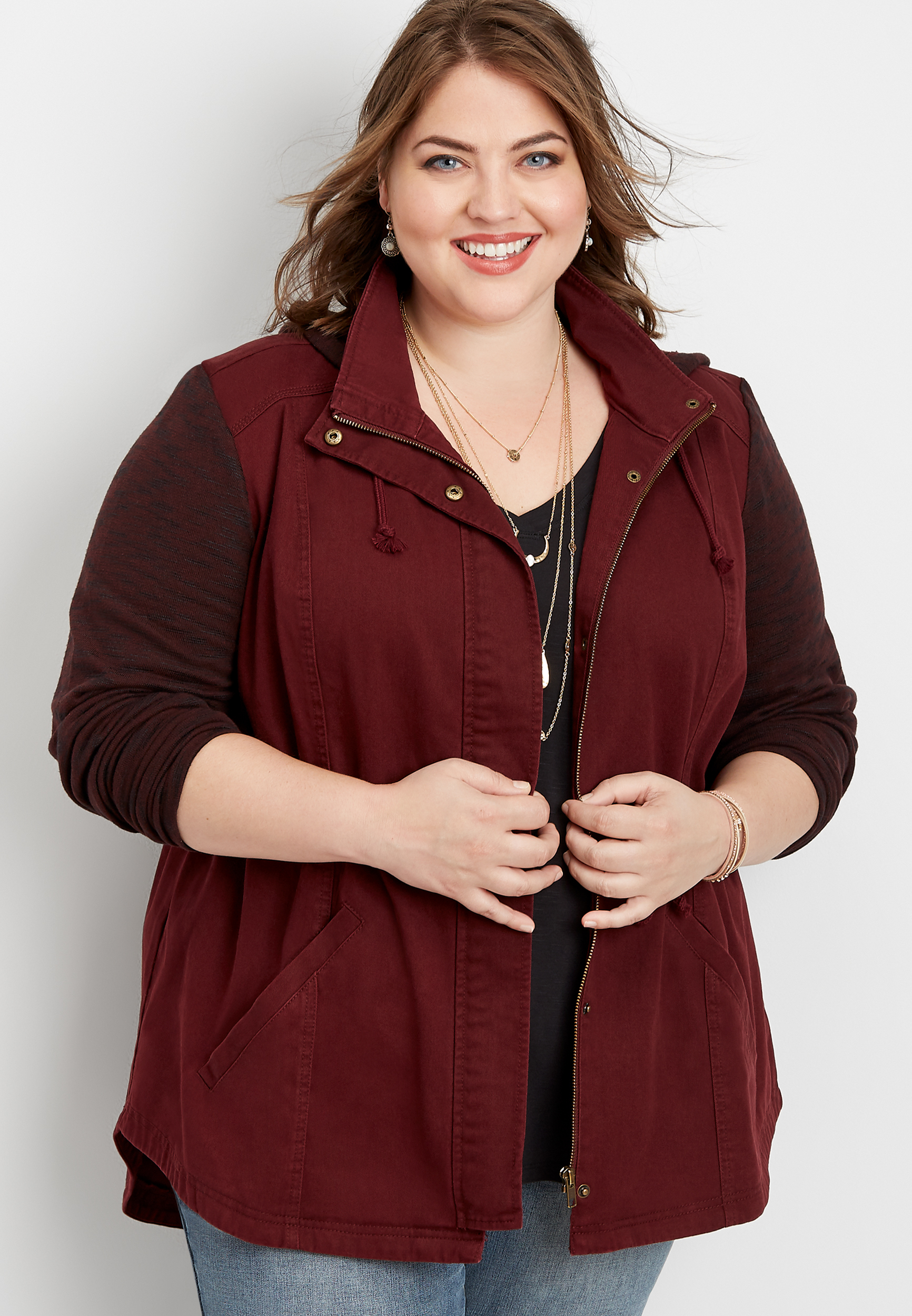 maurices jackets plus size