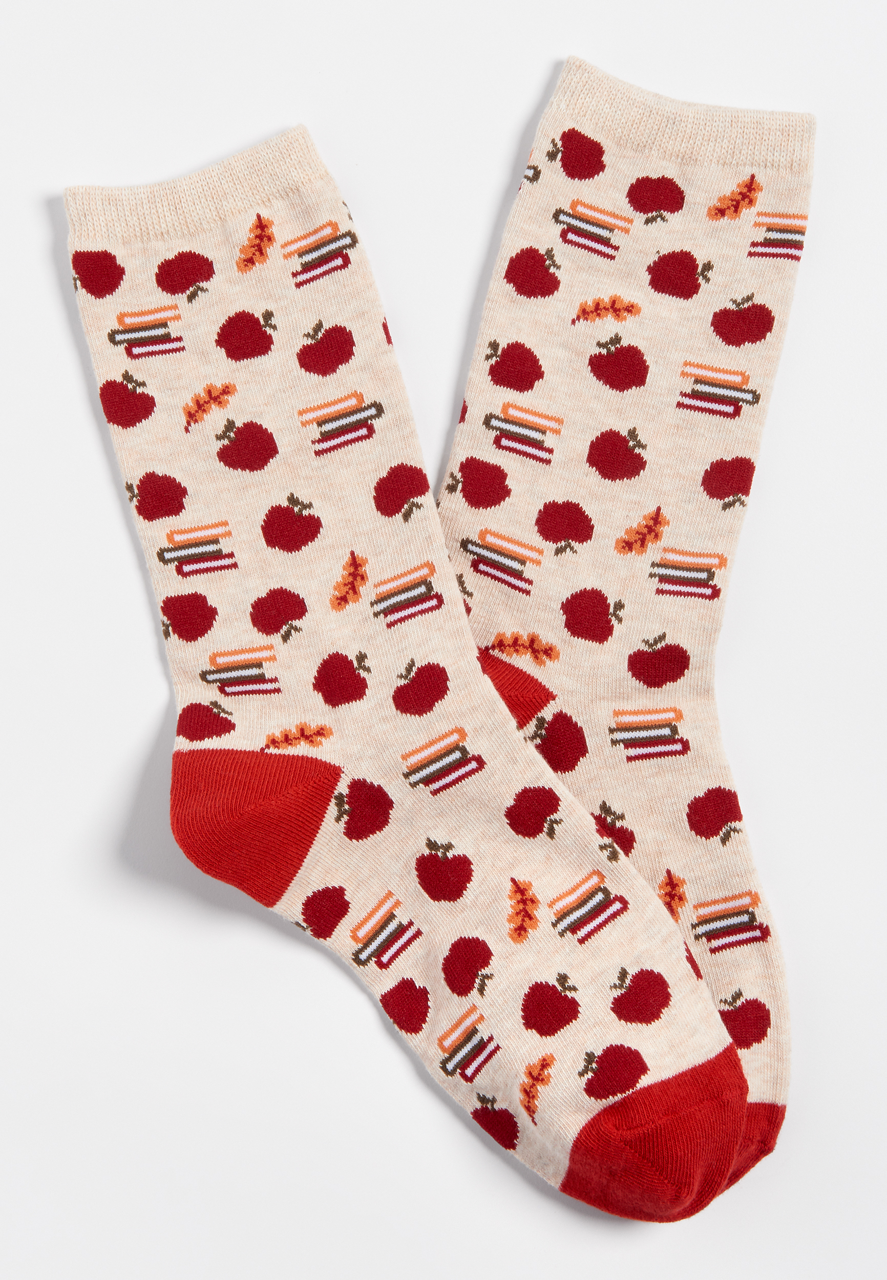 apple crew socks, , large