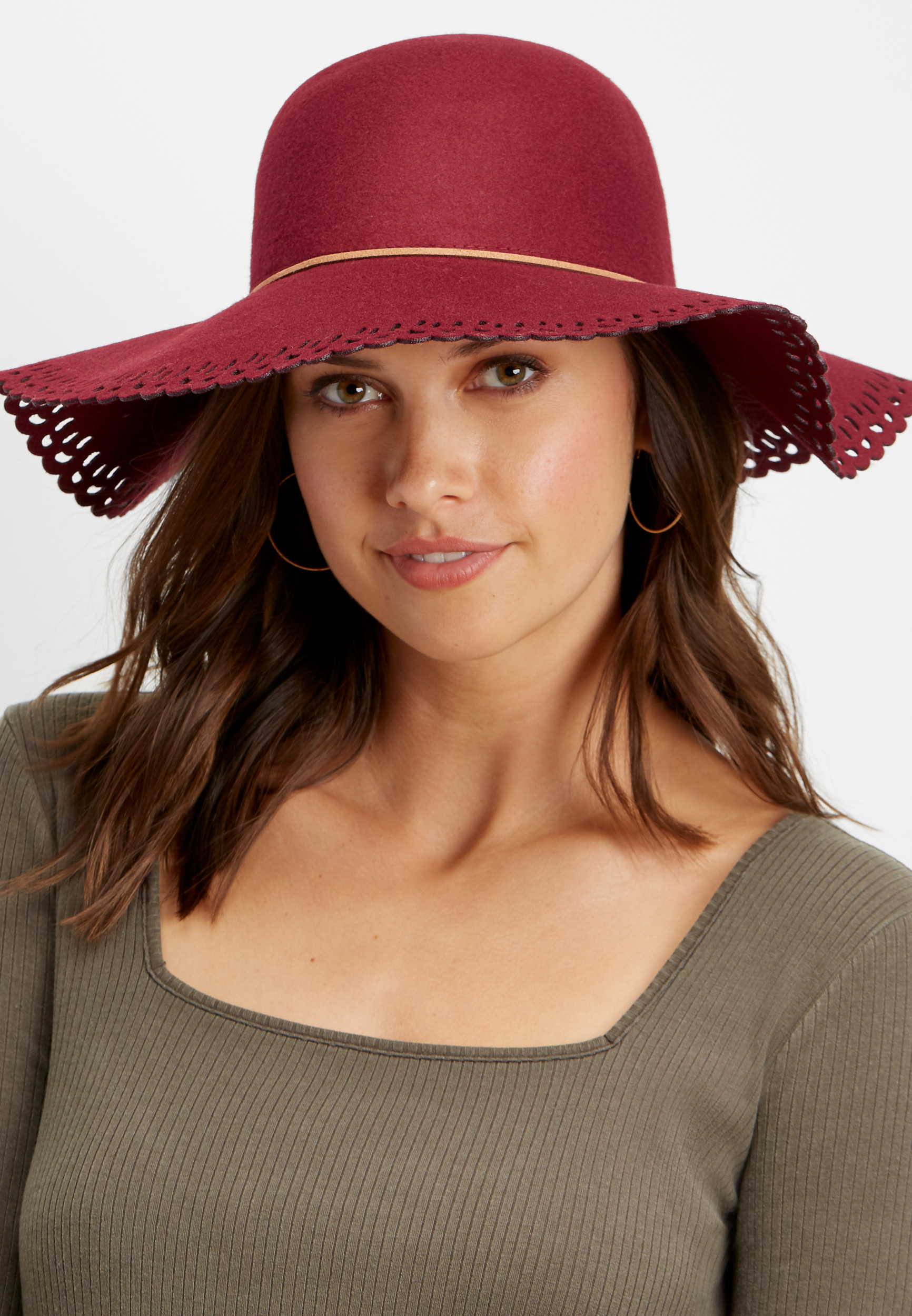 perforated floppy hat