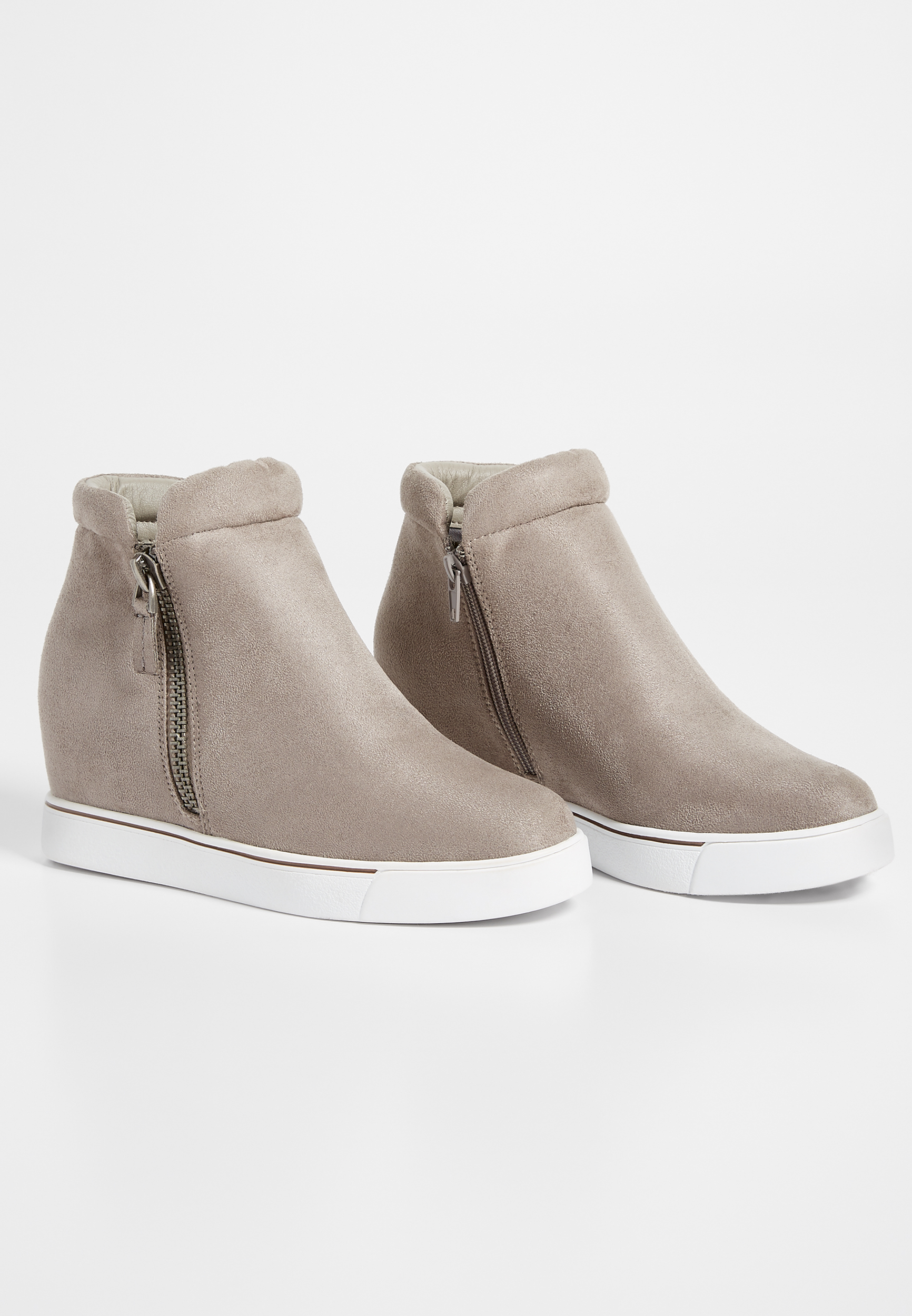 high top wedge sneaker