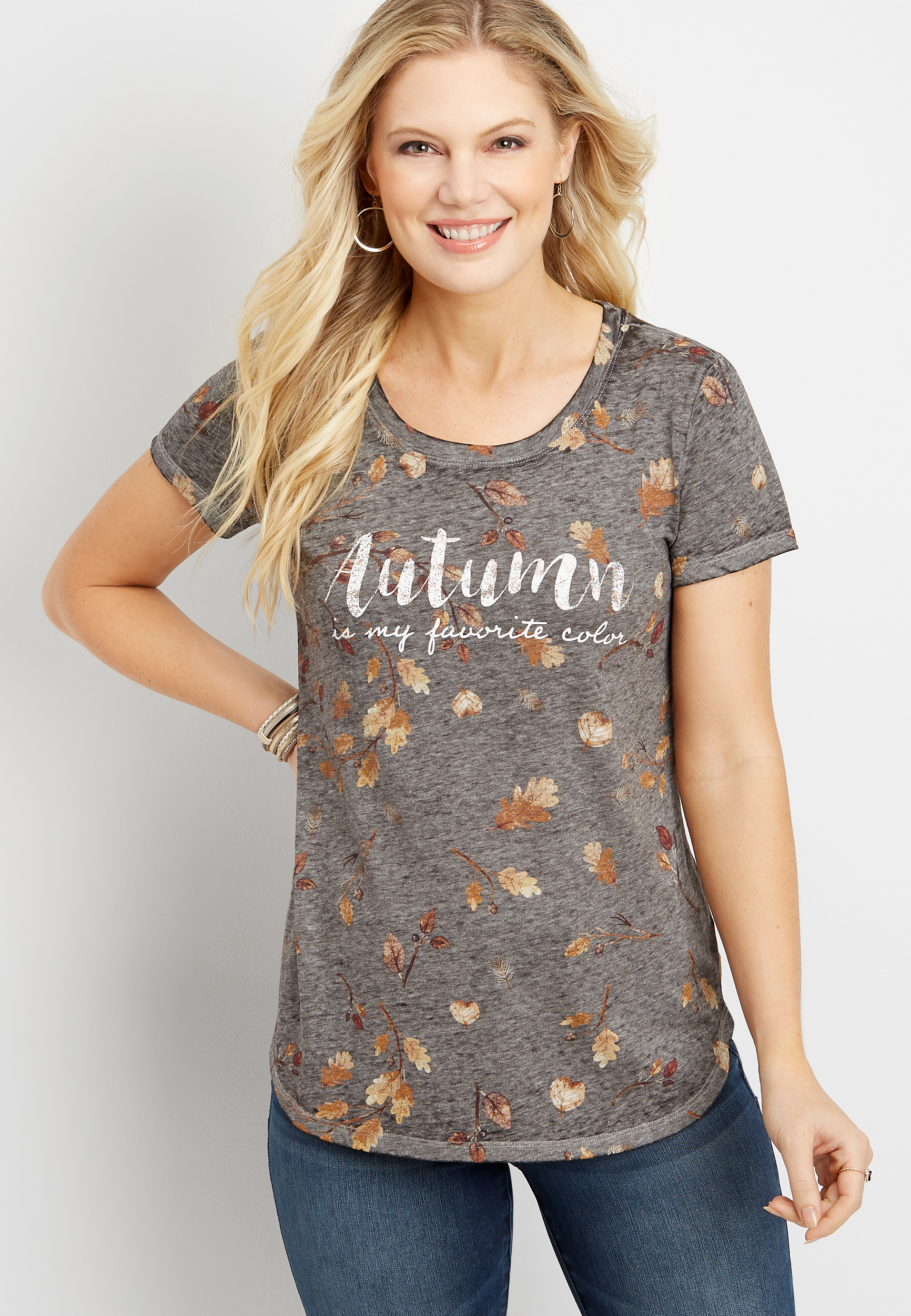 autumn is my favorite color graphic tee maurices