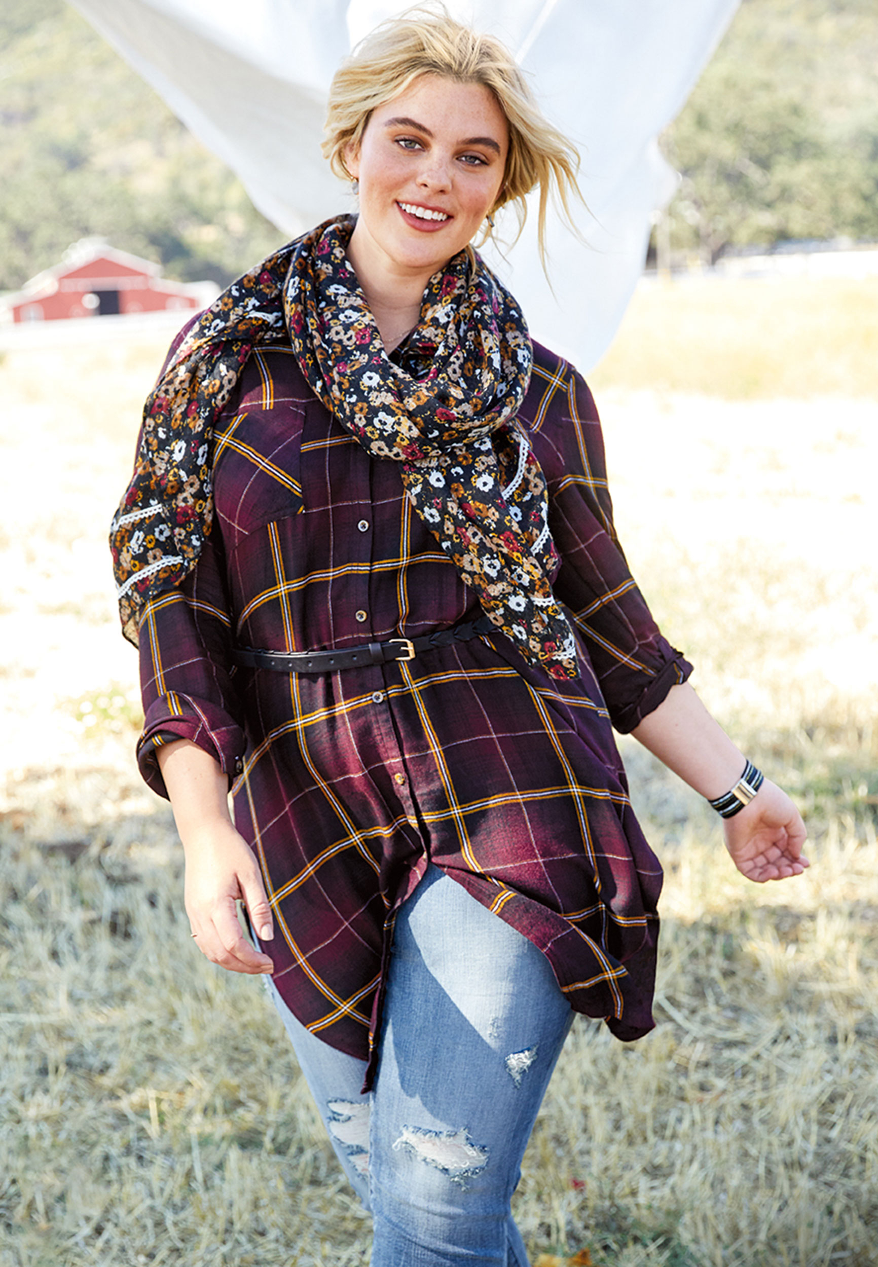 maurices plus size shirts
