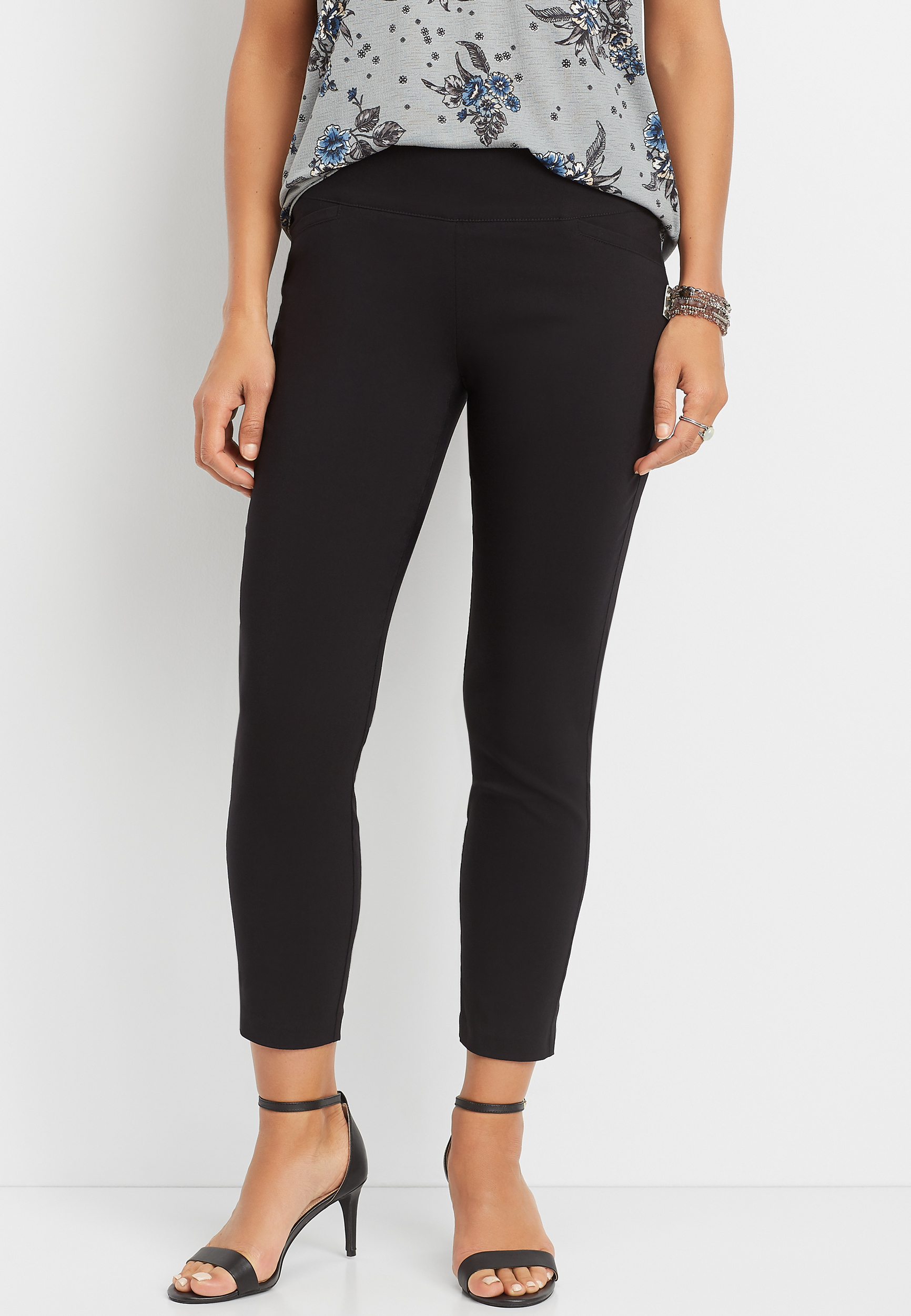 bengaline skinny crop ankle pant | maurices