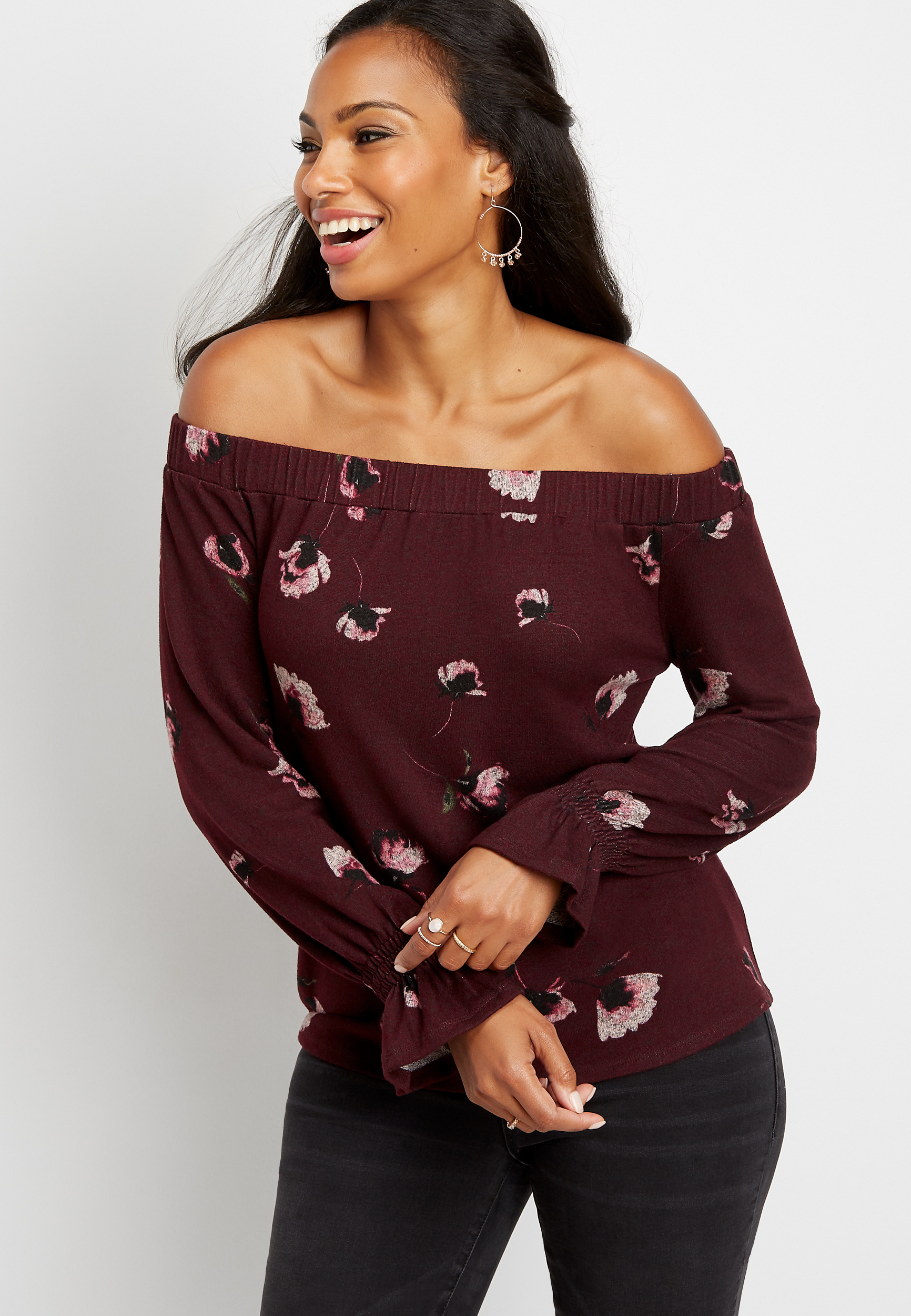 off the shoulder tops maurices