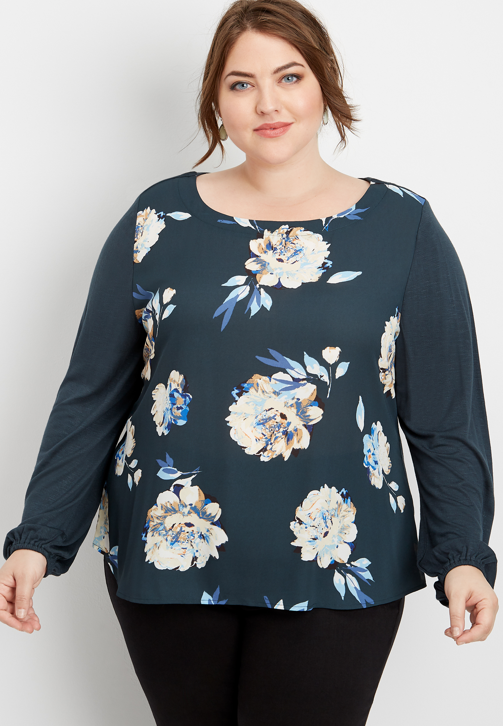 maurices plus size shirts