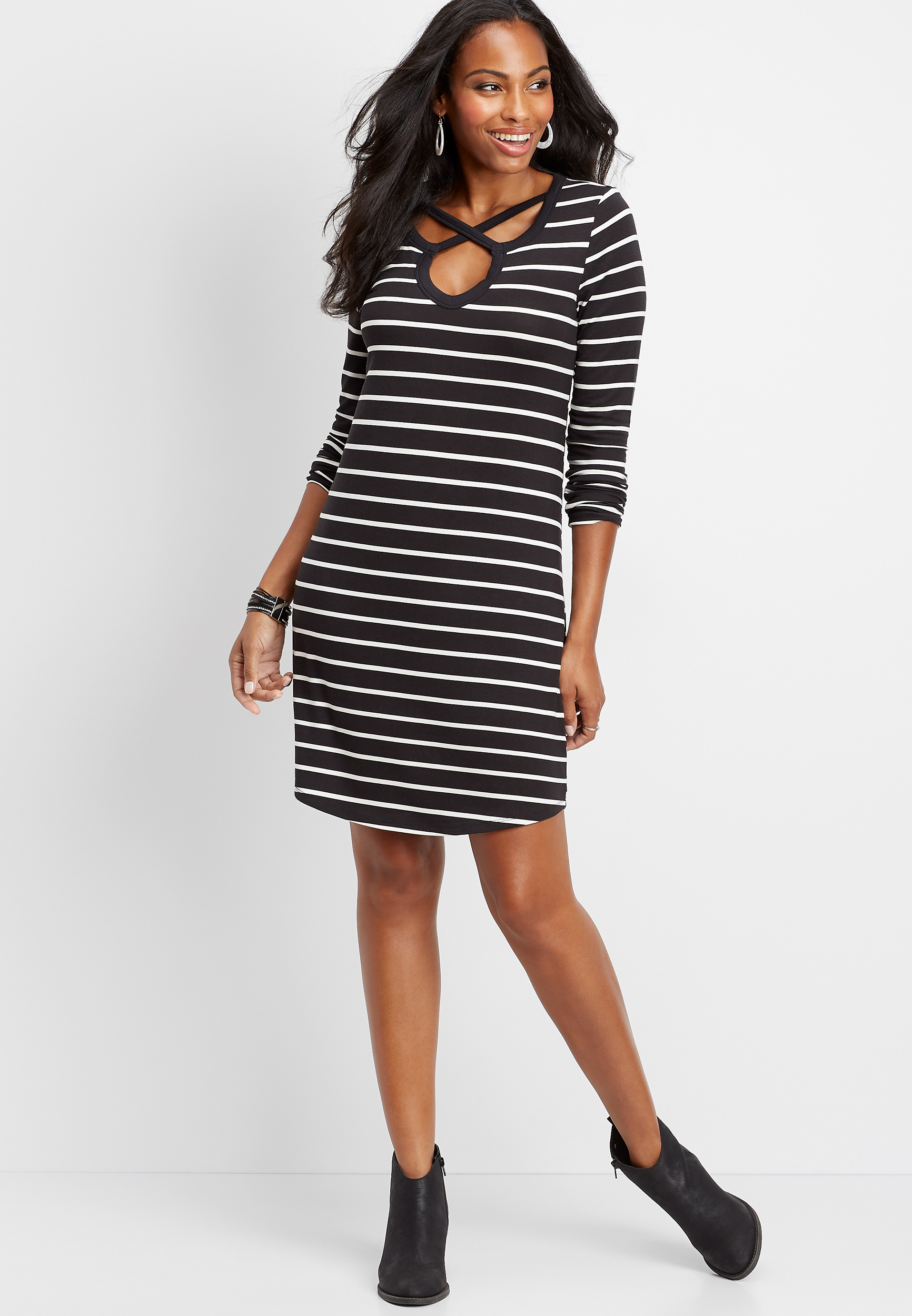 maurices striped dress