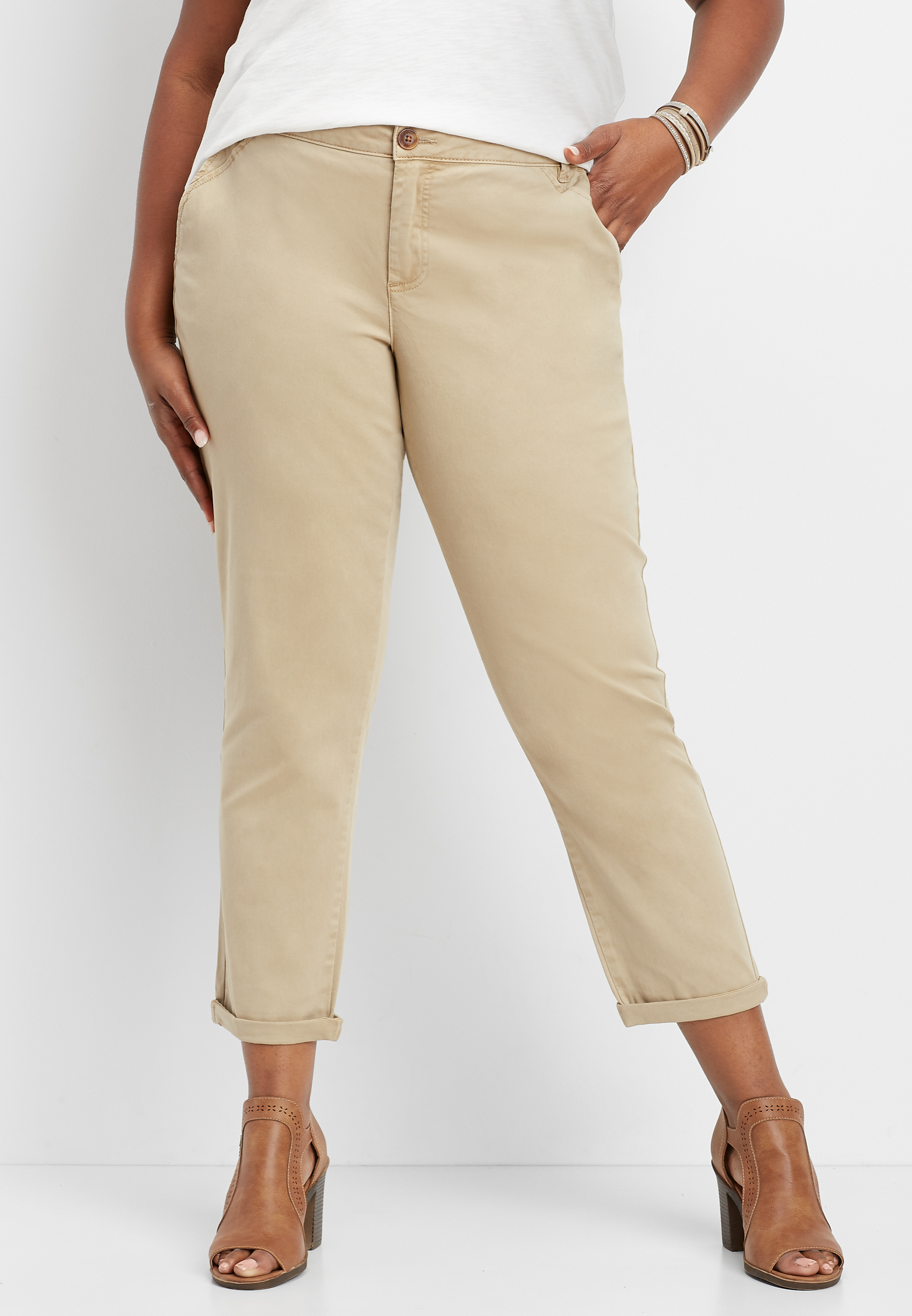Plus Size Bottoms And Pants | maurices