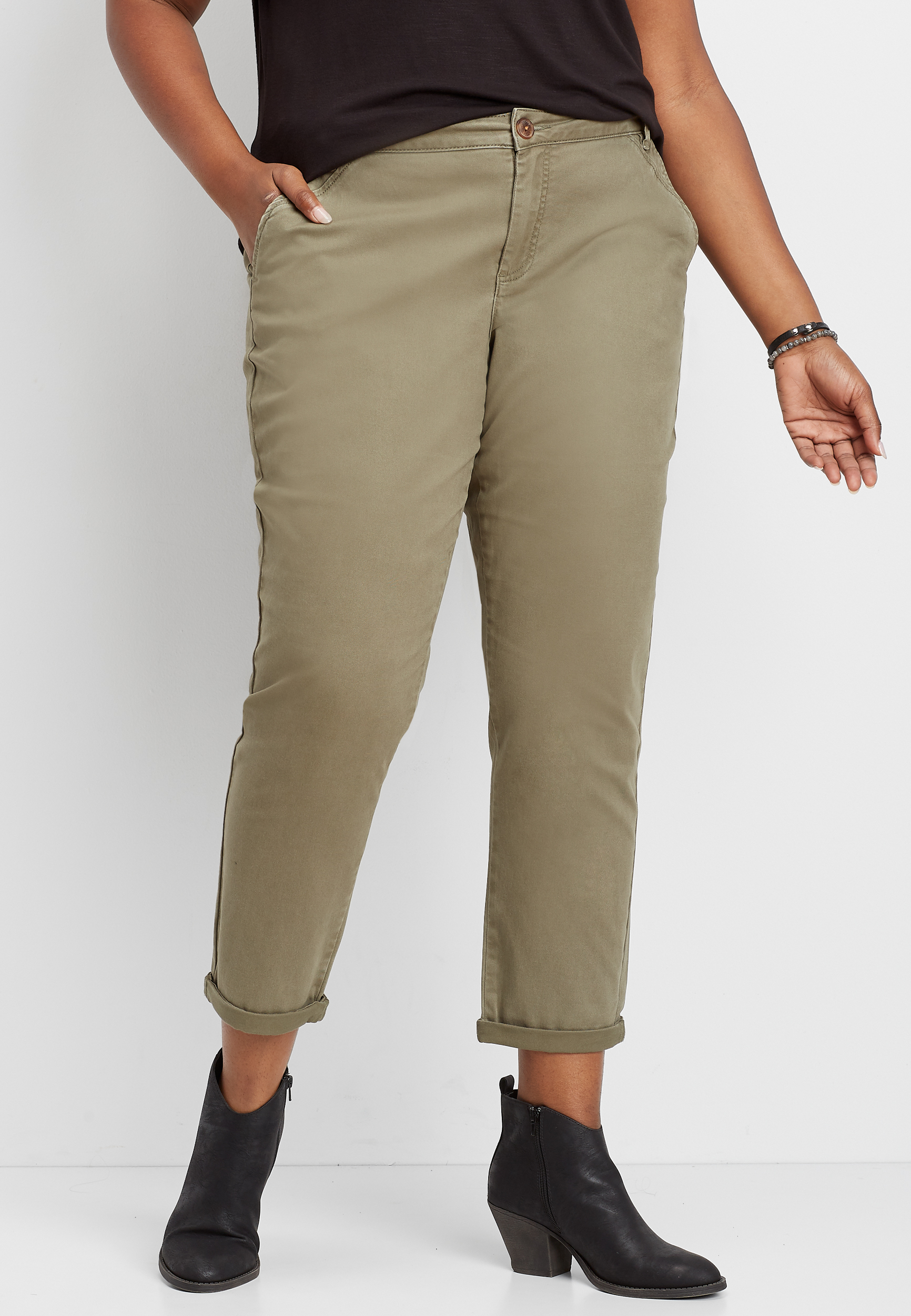 maurices plus size pants