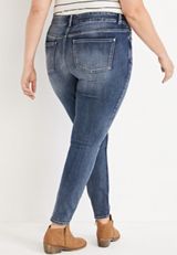 Plus Size Everflex™ Super Skinny High Rise Stretch Jean, C3337, small
