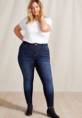 m jeans by maurices™ Cool Comfort Curvy High Rise Super Skinny Jean