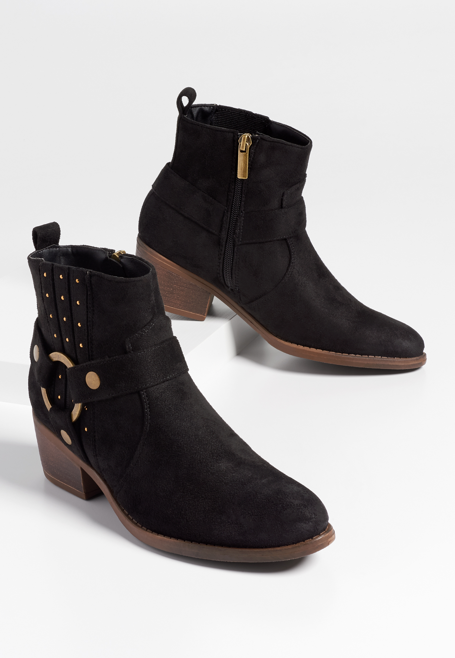 Rila studded ankle bootie | maurices