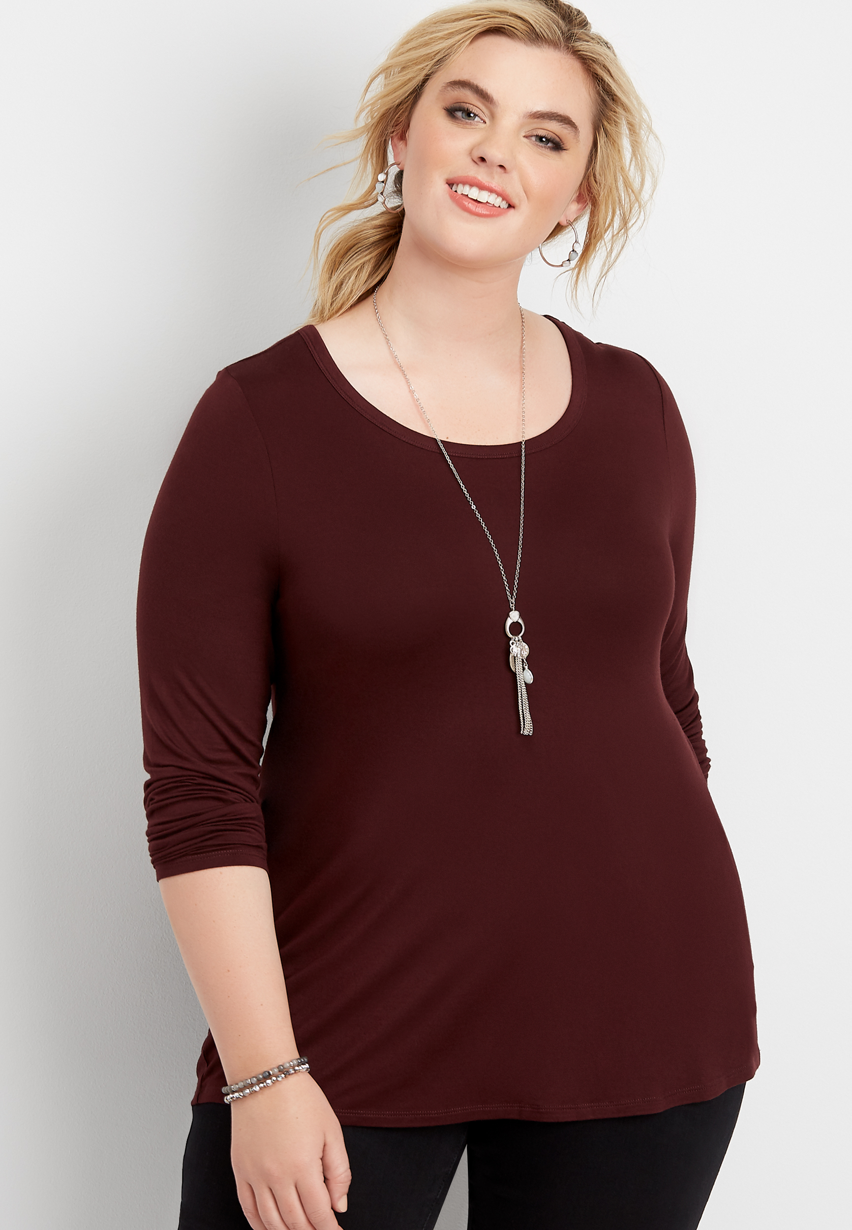 Plus Size Fashion Tops | maurices