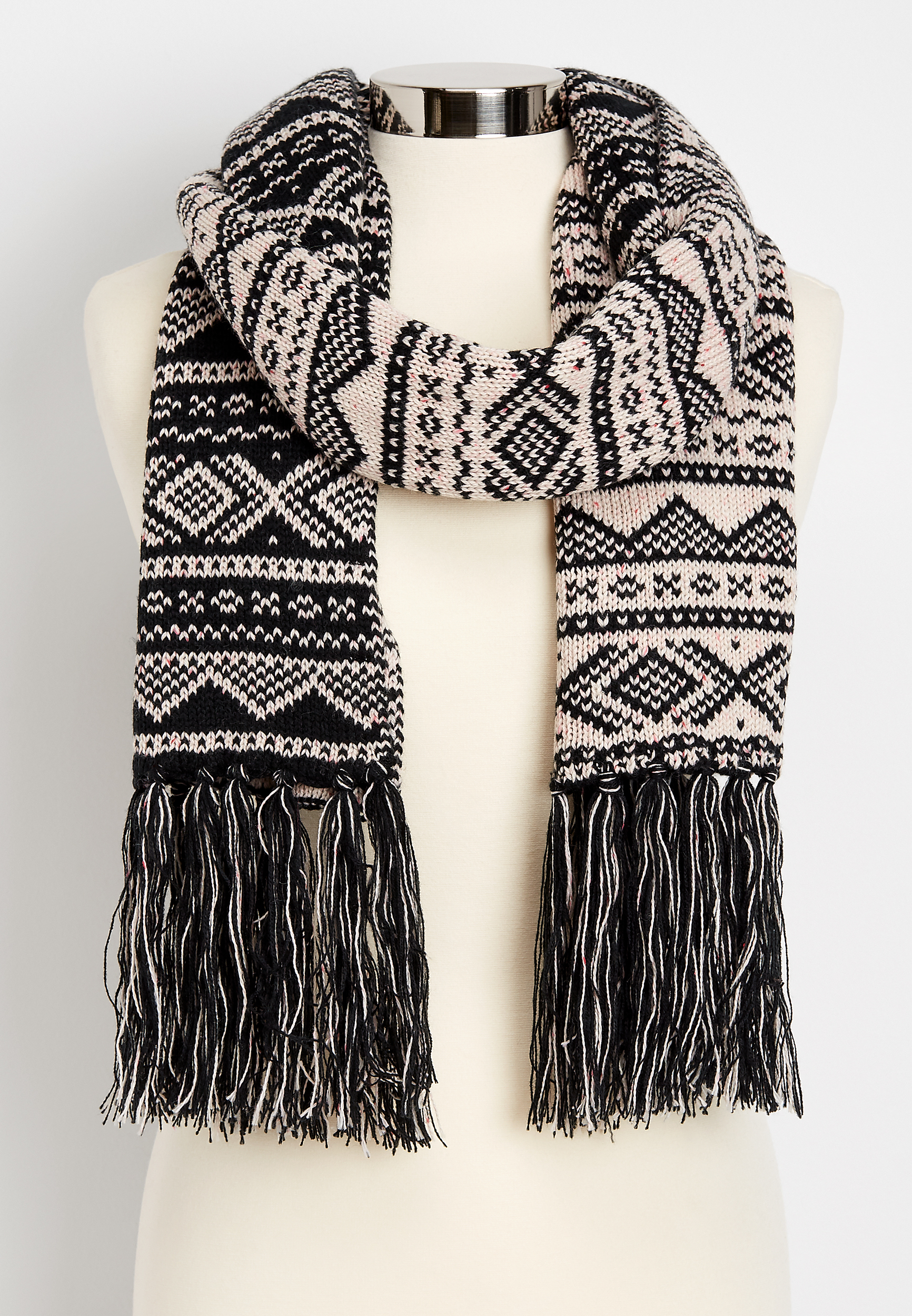 Fair Isle Oblong Scarf | maurices