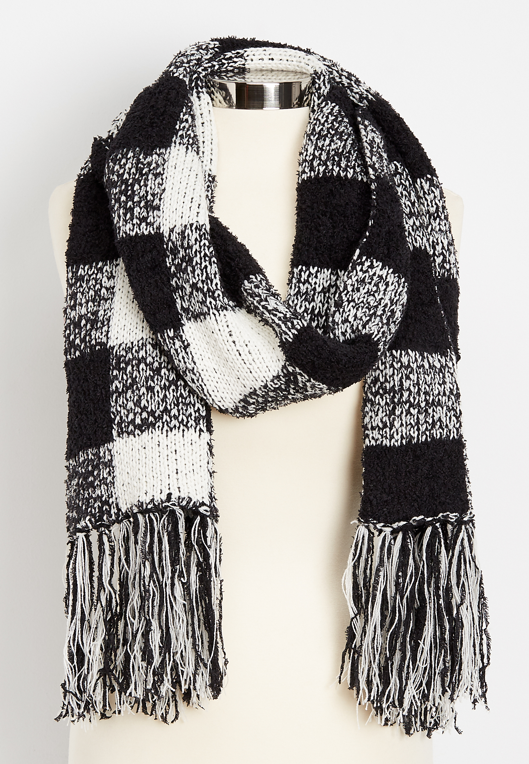 buffalo plaid oblong scarf | maurices