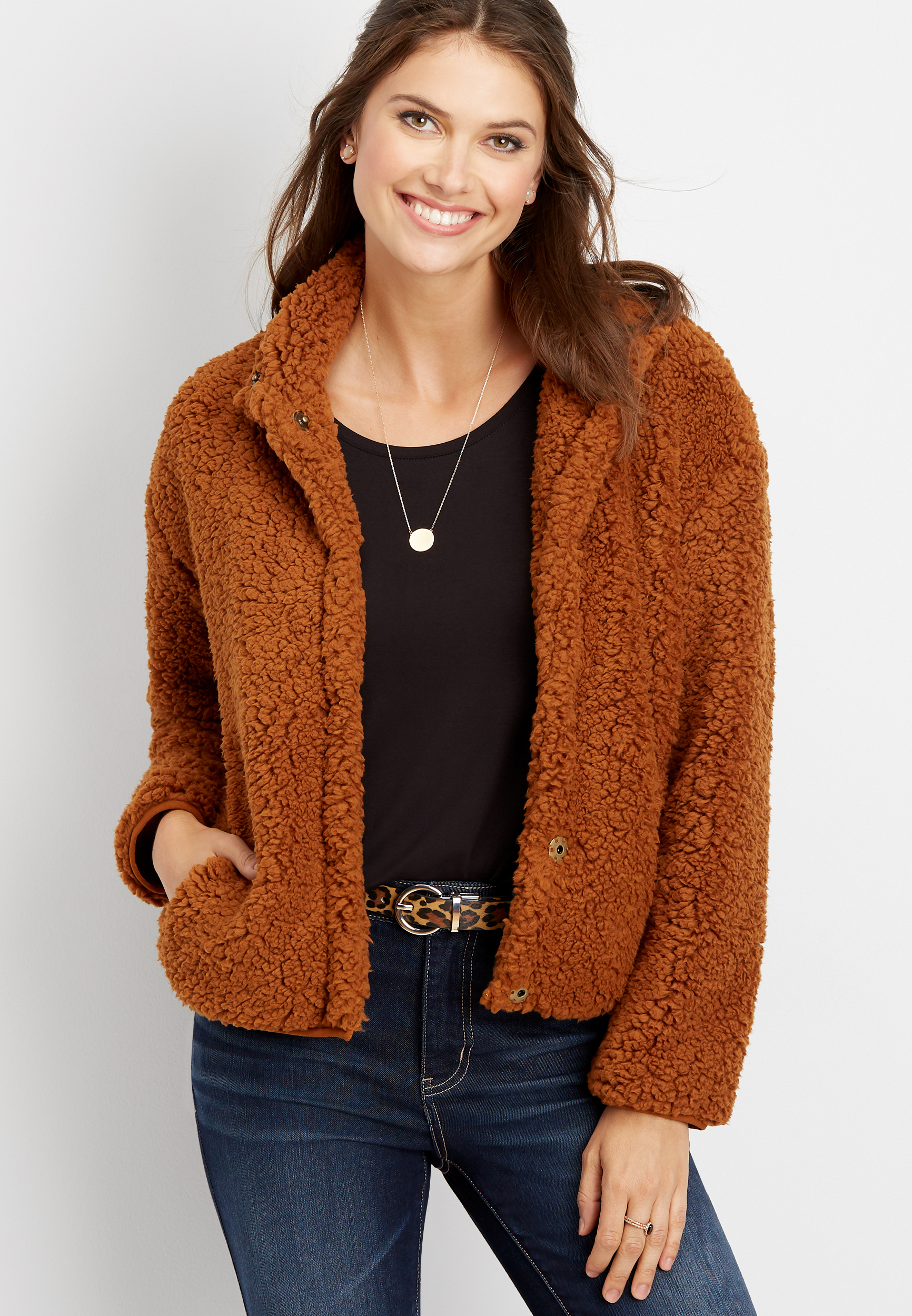 teddy sherpa jacket