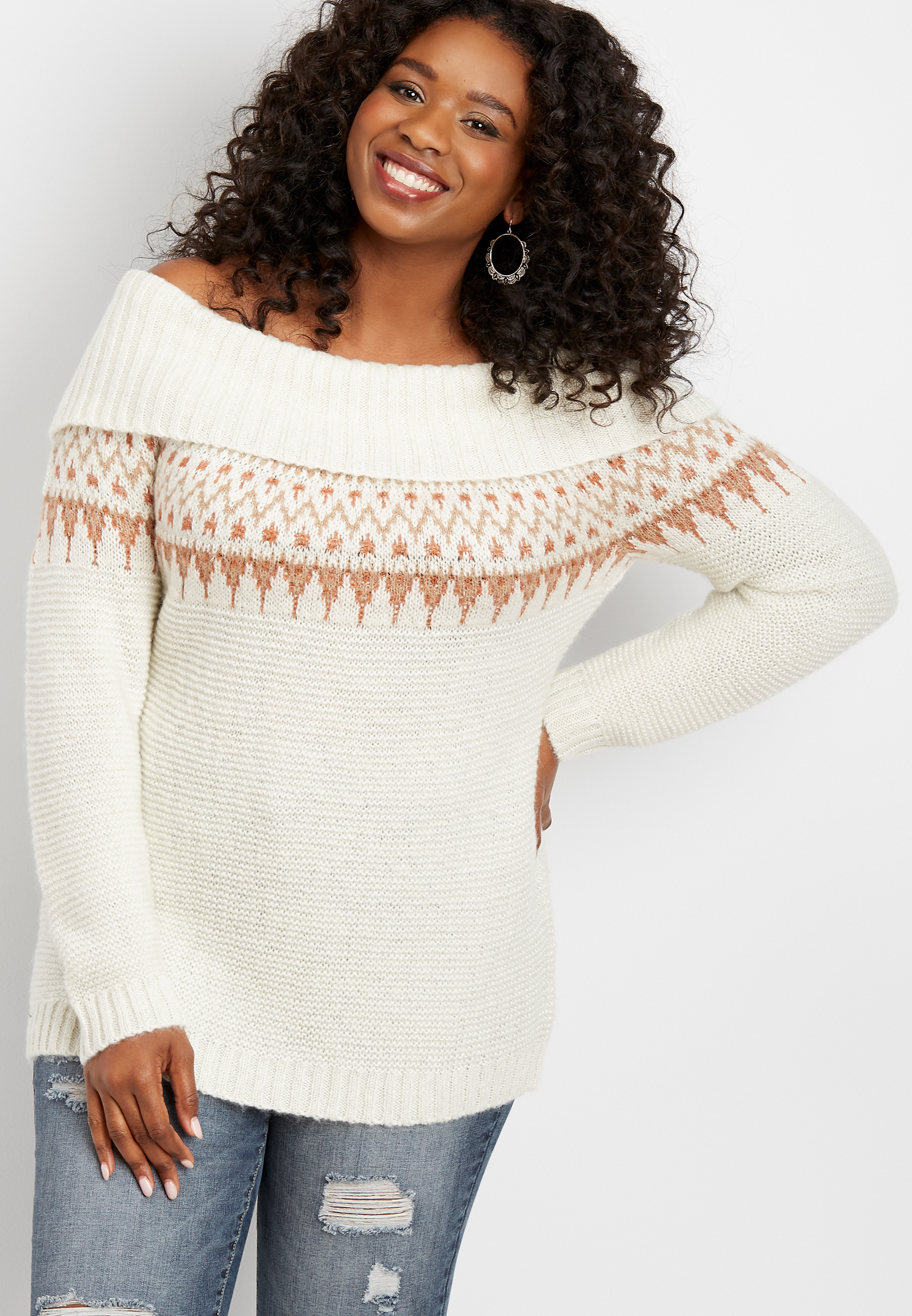 Mary Pullover in Plus main image 1