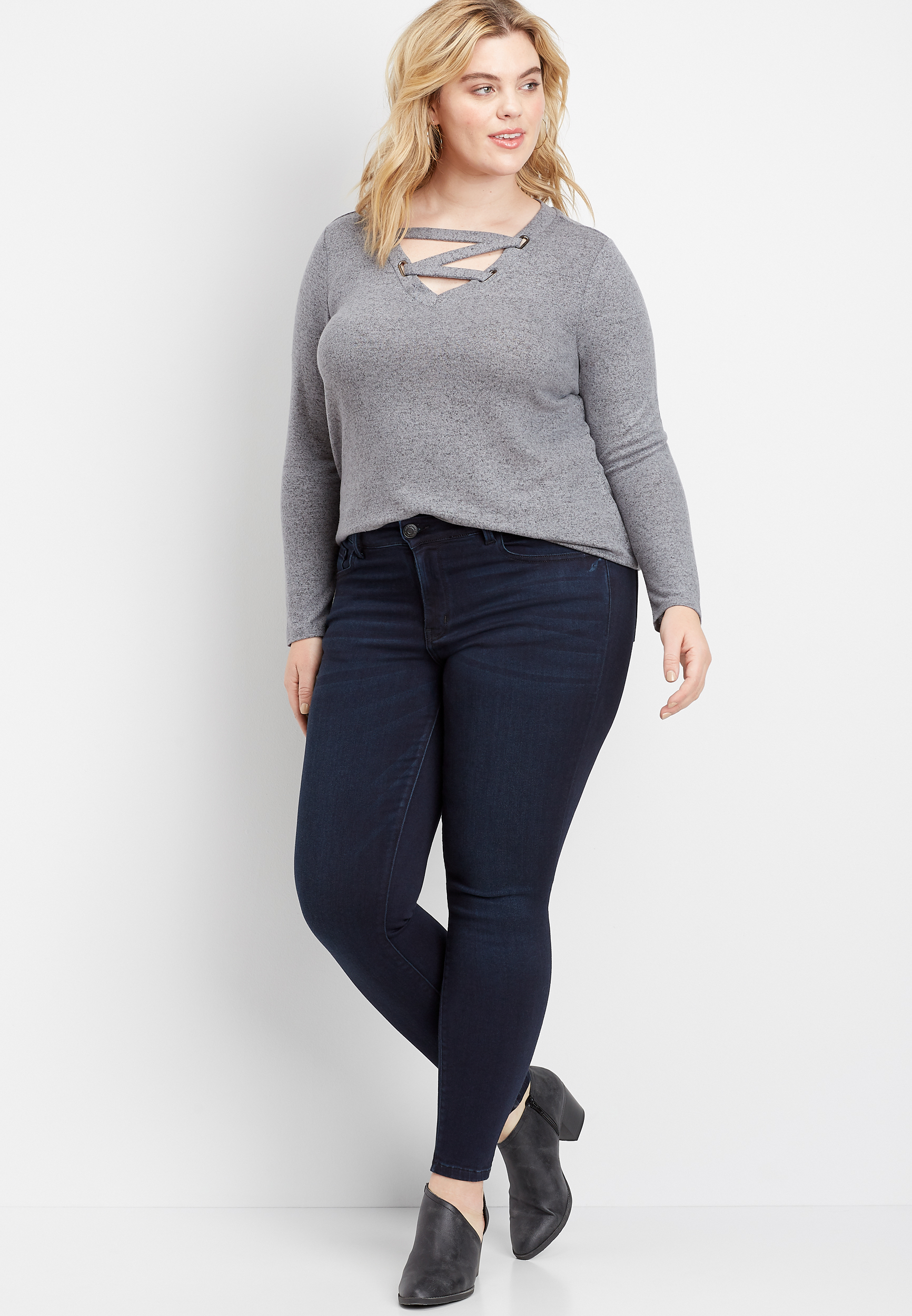 maurices colored skinny jeans