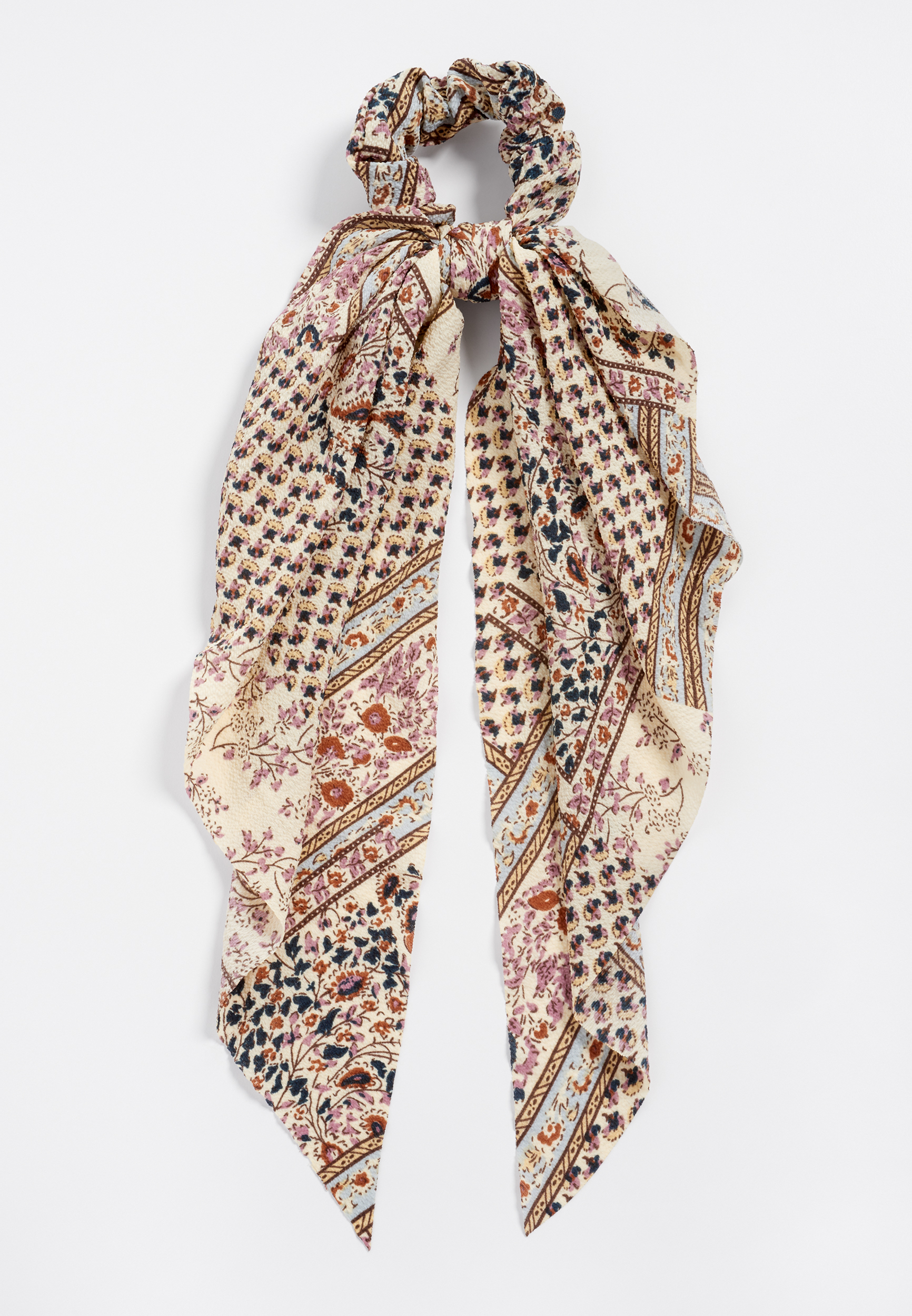 paisley scarf scrunchie | maurices