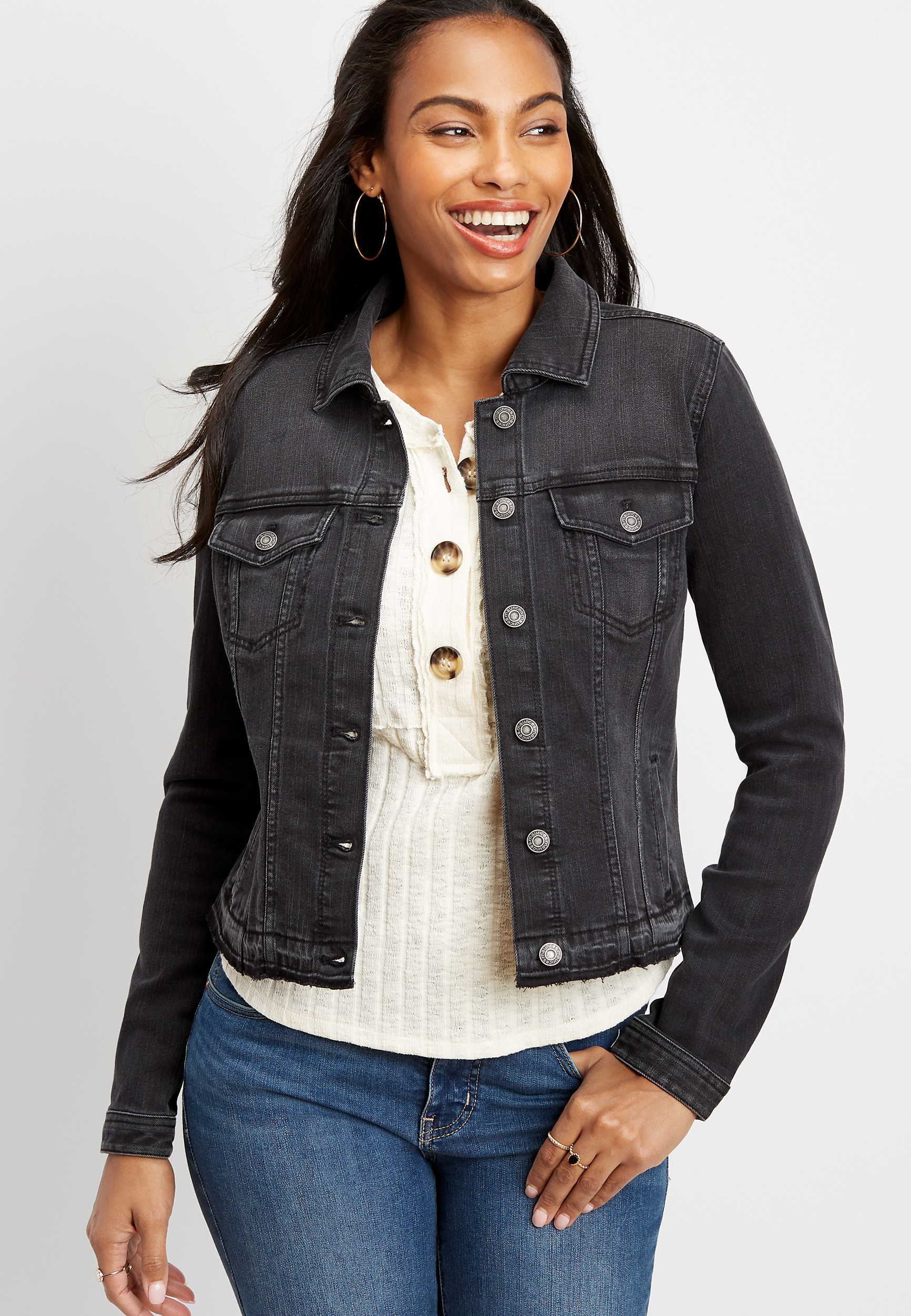 maurices denim jacket