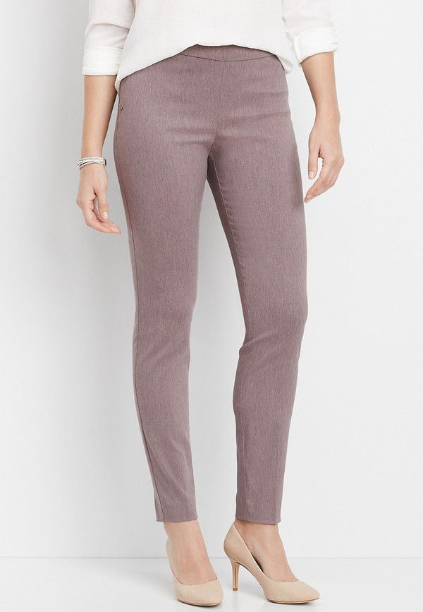 Pull On Bengaline Skinny Ankle Pant | maurices