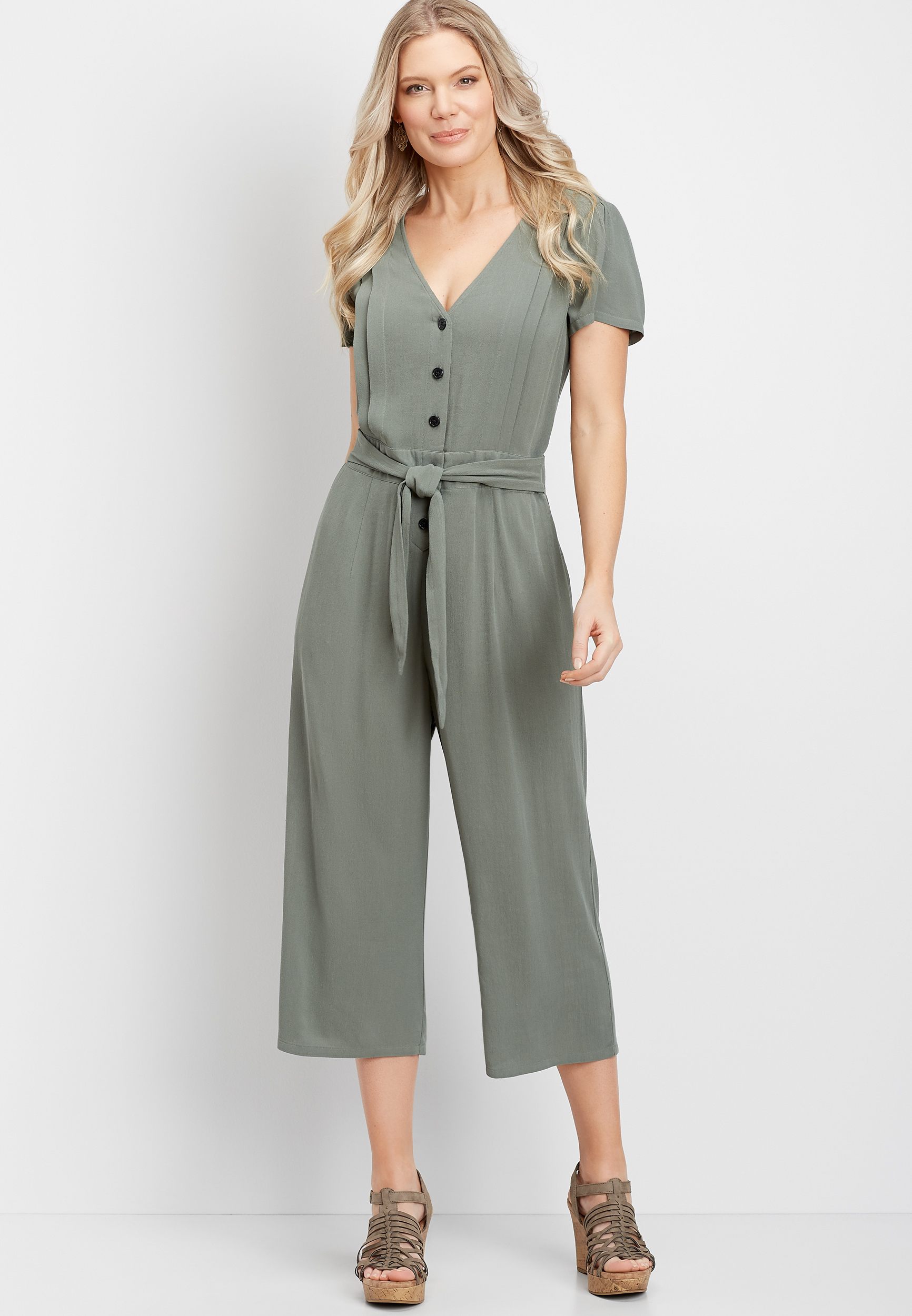 Utility Pocket Jumpsuit | maurices