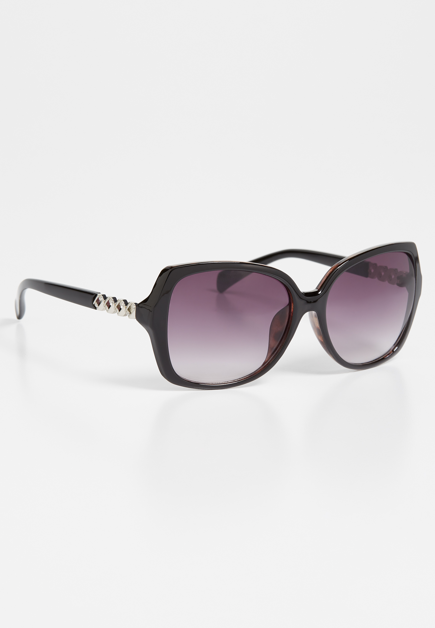 Oversized Embellished Sunglasses Maurices