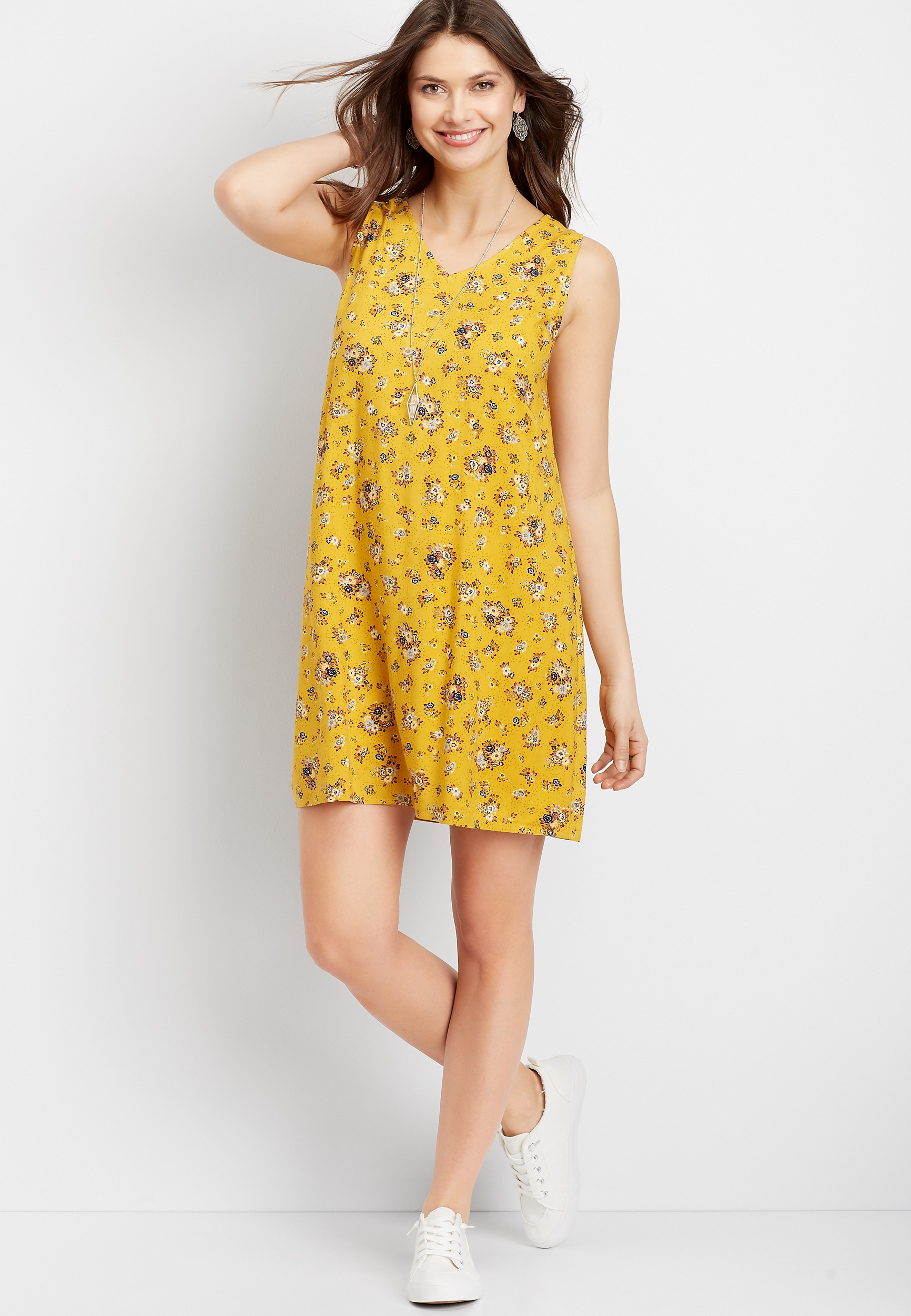 maurices yellow dress