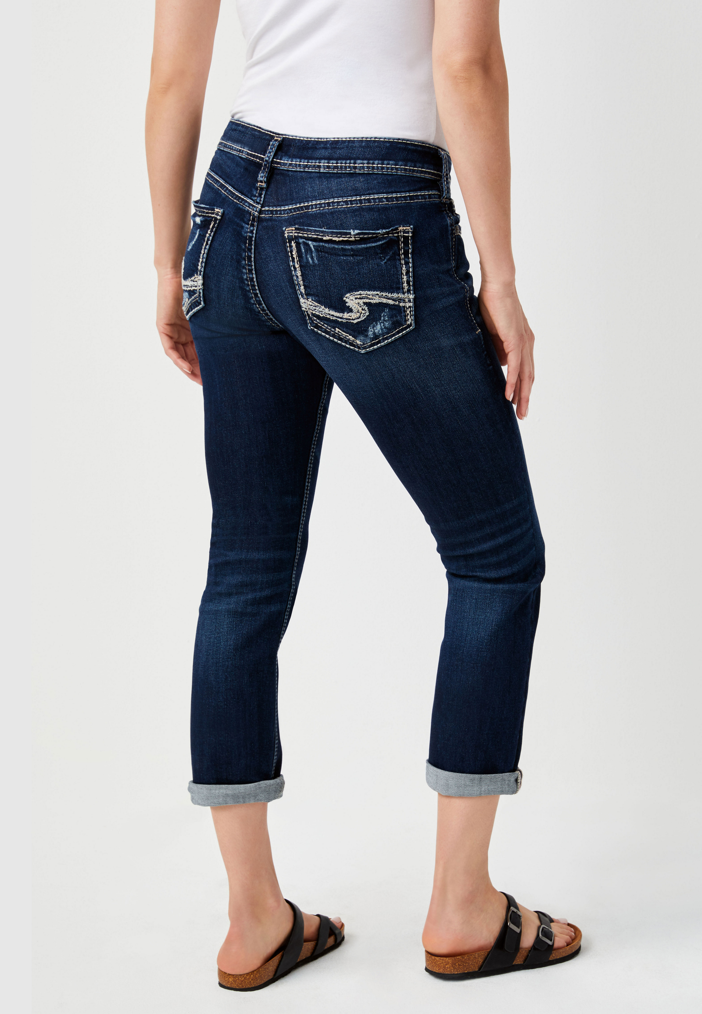 maurices silver jeans