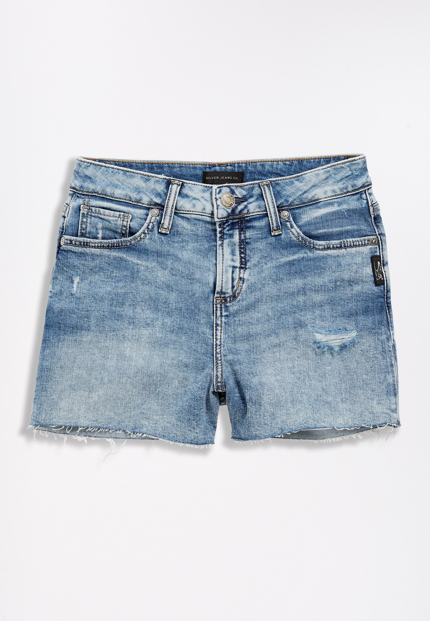 maurices denim shorts