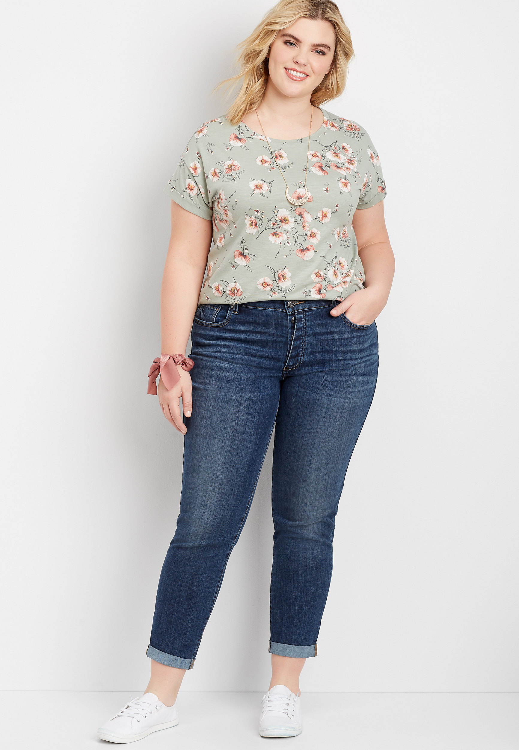 plus size button fly jeans