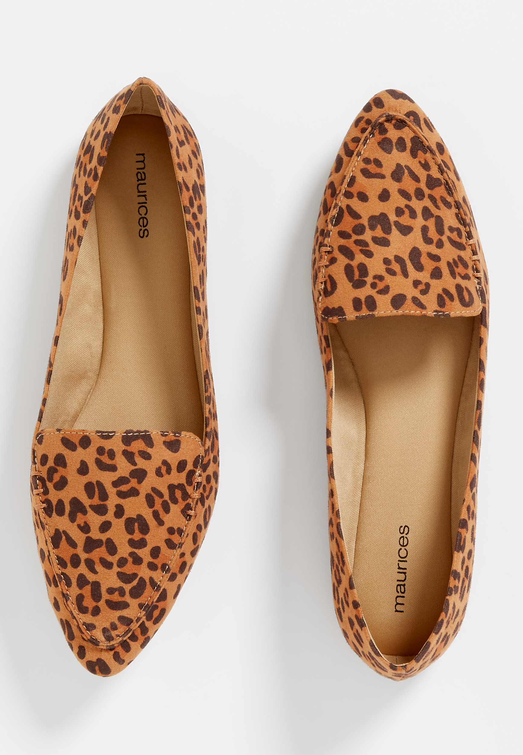 Blair Leopard Pointed Toe Flat | maurices