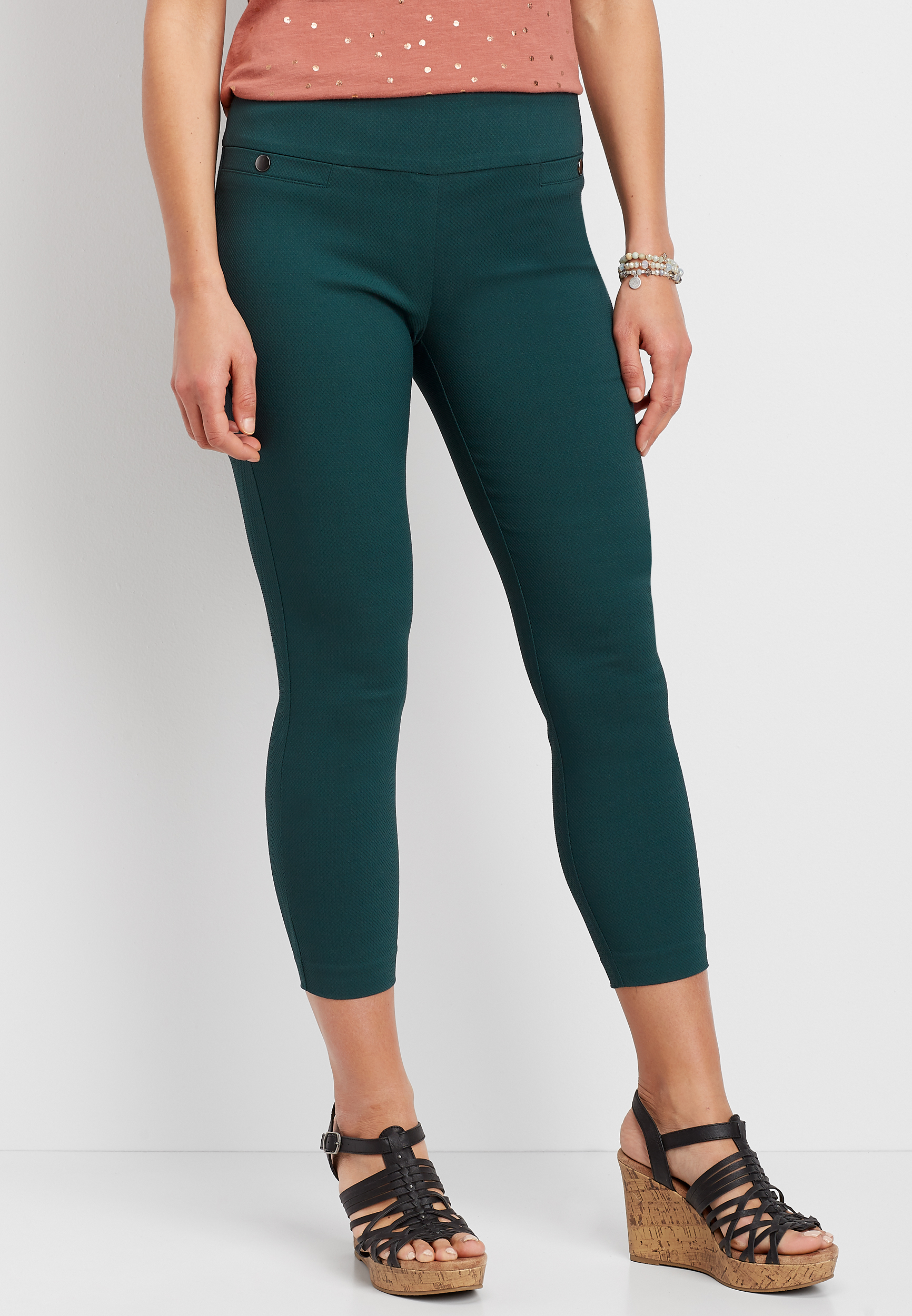 Pull On Bengaline Crop Pant | maurices