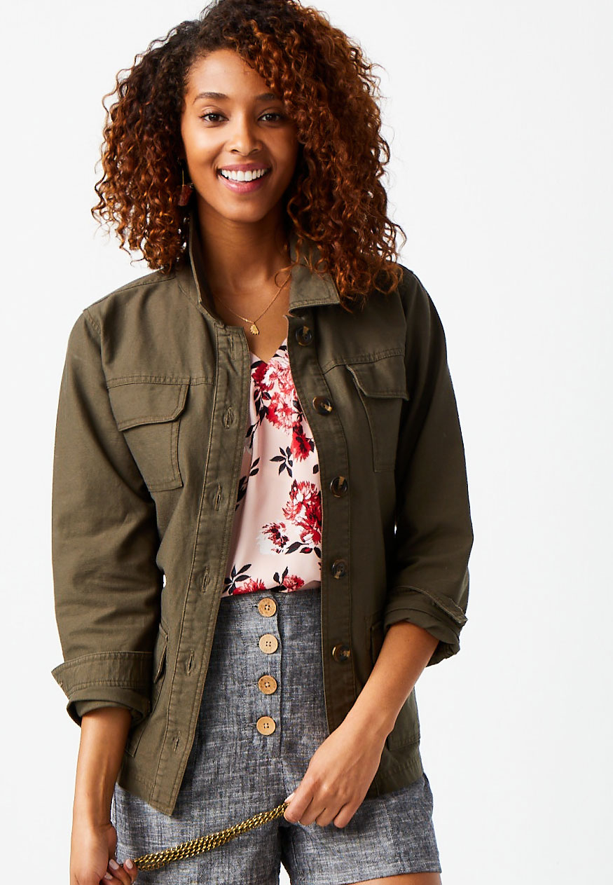 Belted Trench Jacket | maurices