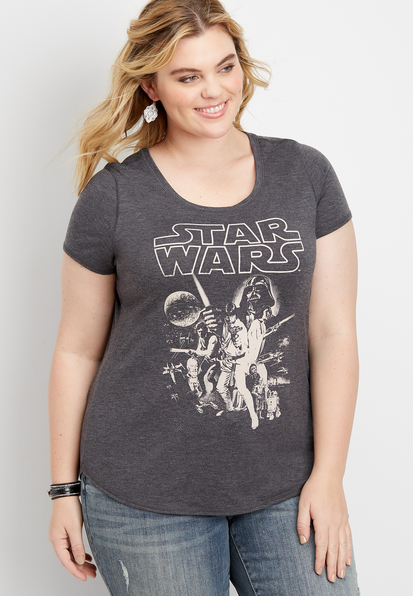 plus size Star Wars graphic tee | maurices