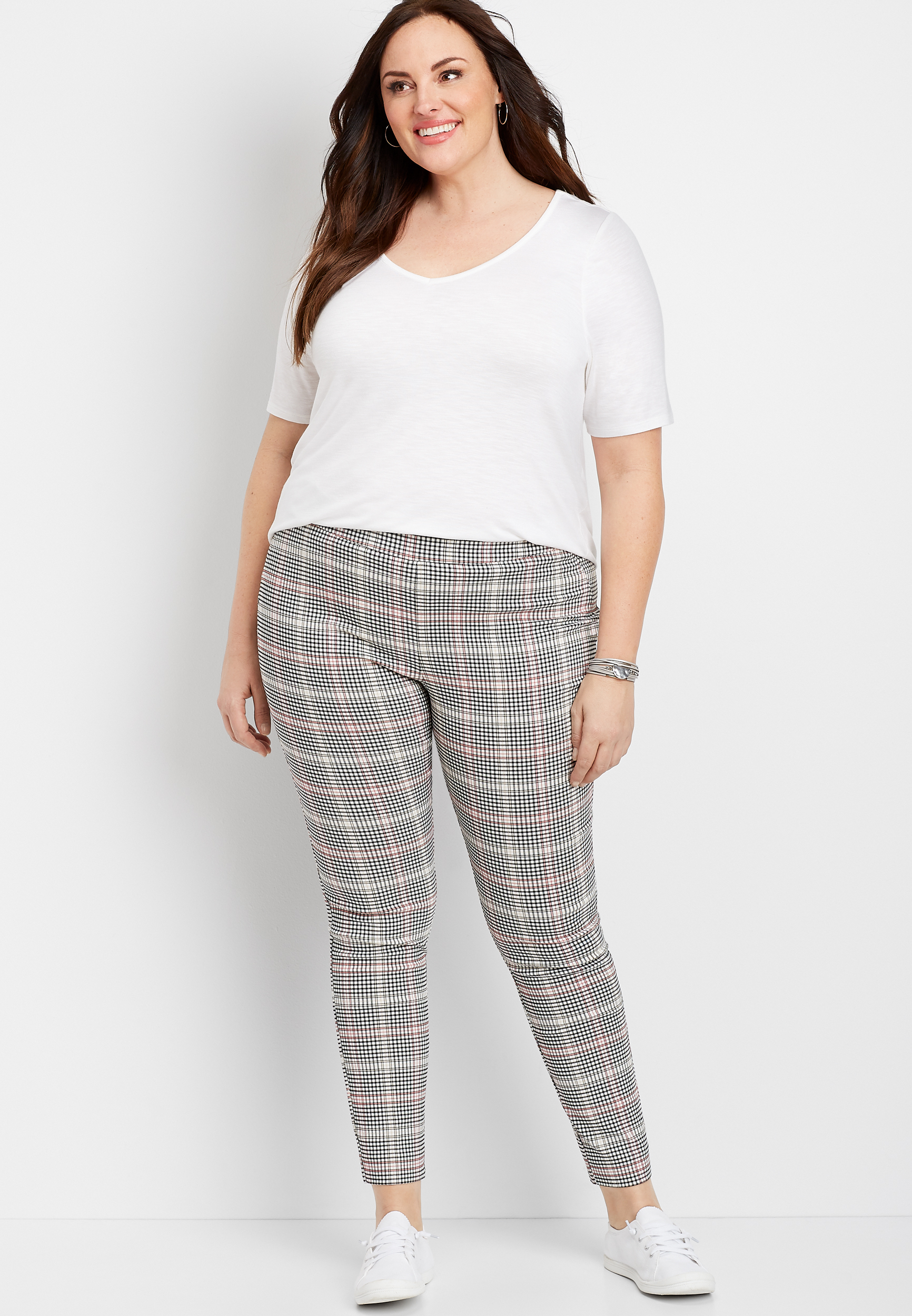 pull on plus size pants