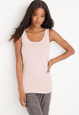 Basic Scoop Neck Tank Top, C6031, small