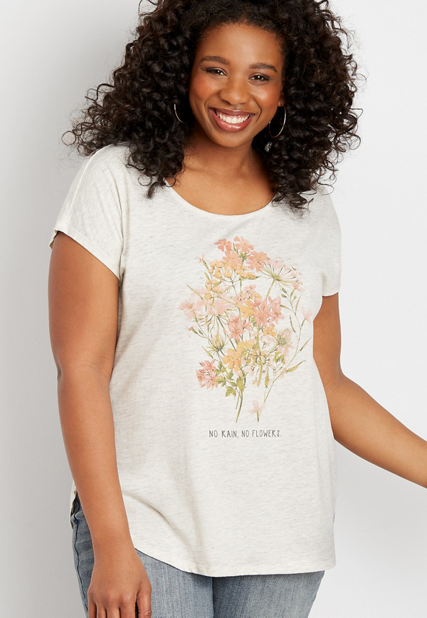 Flower Graphic Tee | maurices