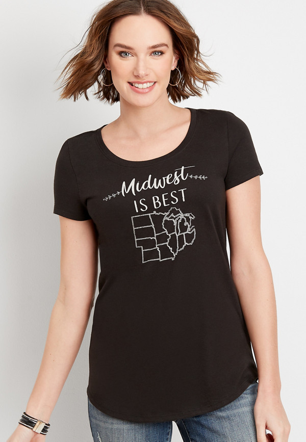 Midwest Is Best Graphic Tee | maurices