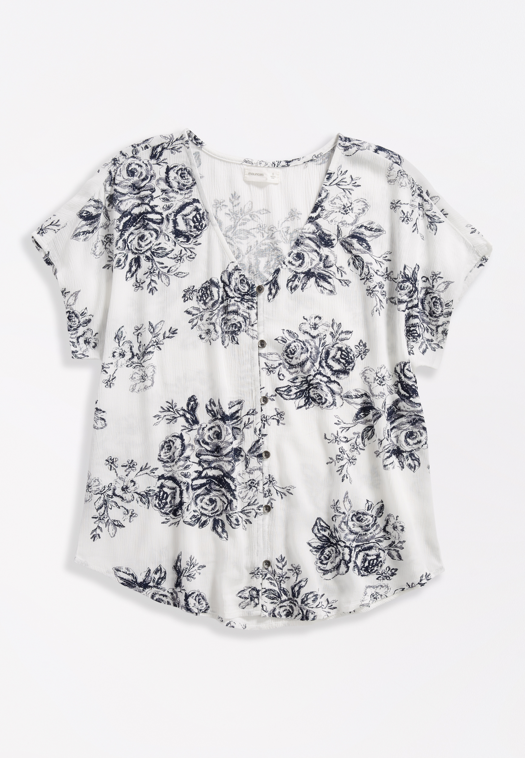 maurices floral top